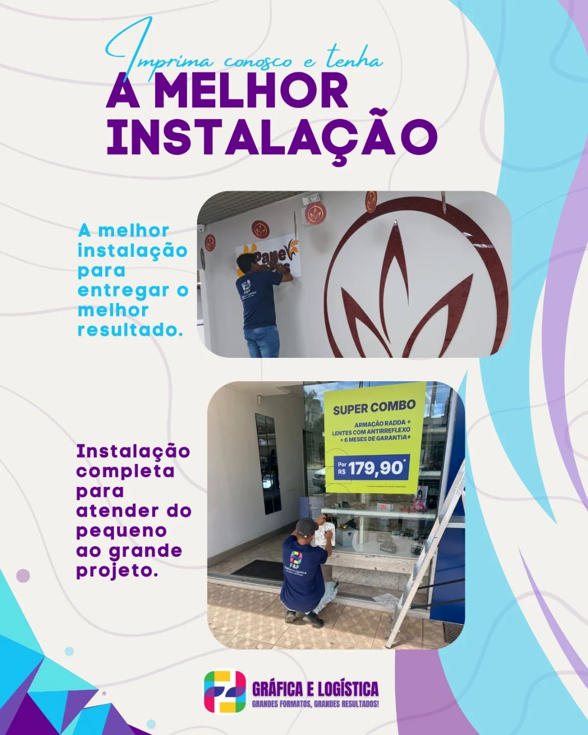 Imprima conosco e tenha a melhor instalação. 🚀
Aqui, cada detalhe faz a diferença para entregar o melhor resultado.
Trabalhamos com instalação completa, do pequeno ao grande projeto, garantindo acabamento impecável, durabilidade e alto padrão em cada material.
Porque uma boa impressão merece uma instalação à altura.
#FEFServiçosGráficos #GráficaELogística #InstalaçãoProfissional
#ComunicaçãoVisual #ImpressãoDeQualidade