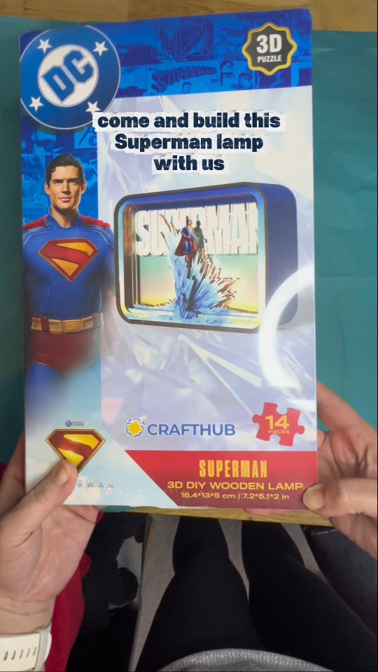 I’m always looking for activities that actually holds Feral Fred’s attention, and this Superman 3D lamp from @craft_hub_shop nailed it. 🎯
The "Feral Fred" seal of approval is hard to get, but he loved building this himself and it was so easy to do with simple instructions. I also love the fact that it's made from 4mm eco-friendly wood which makes it a sturdy build for even my heavy handed six year old.
Highly recommend this for any superhero fan! Want one?
⚡️ Link: www.craft-hub.com
⚡️ Discount Code: PICS15
🎁Gifted / Ad🎁
#crafthub #woodenpuzzles #gifted #parentingwin #superman
