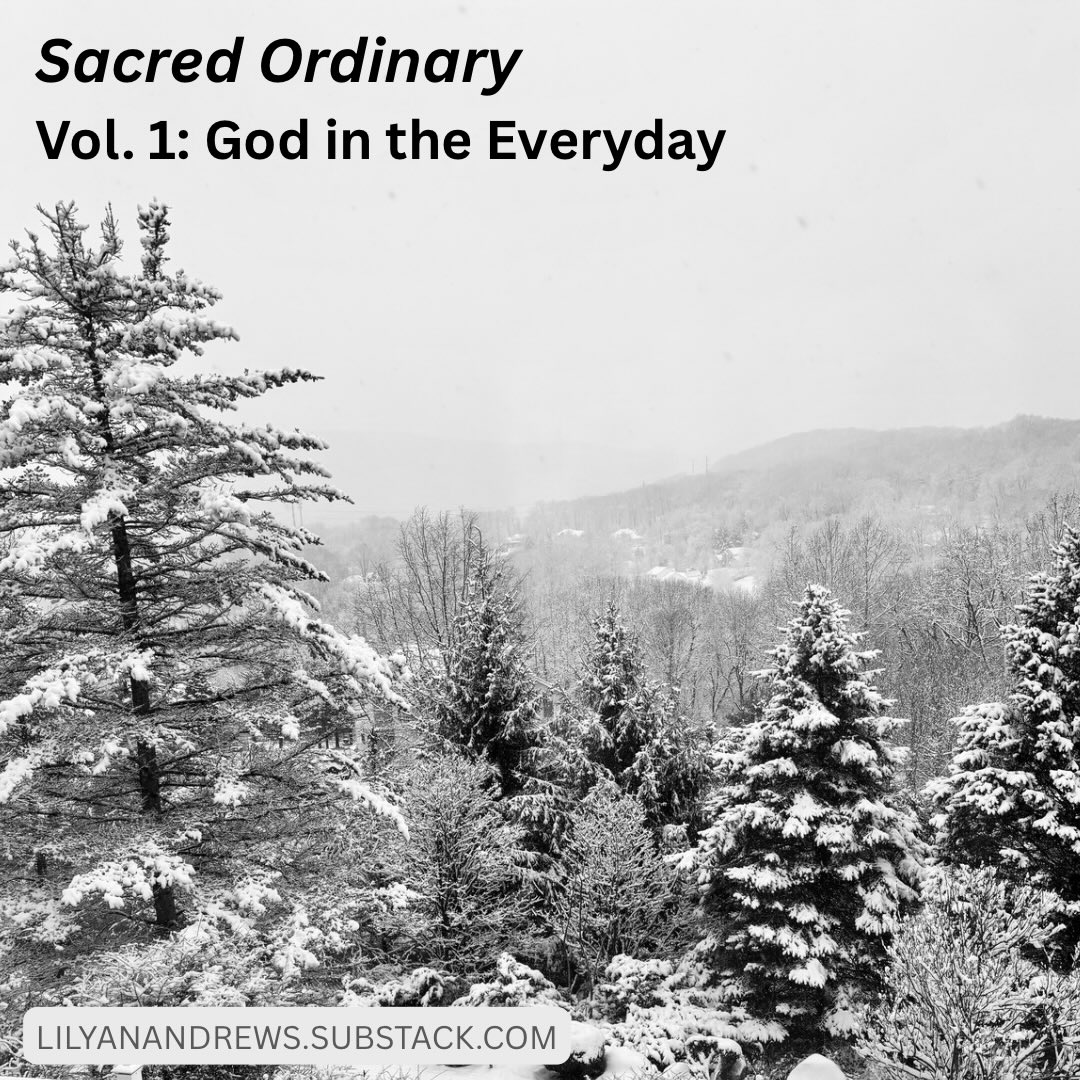 📣 New Newsletter Alert 📣
I’ve hopped on the Substack train and started a weekly newsletter. If you’re familiar with my old blog, it’s similar, just a different platform and new topics.
Last week’s was about finding God in the simplicity of life, and not just the grand plans!
A great read if you’re thinking about your new year goals 😉
