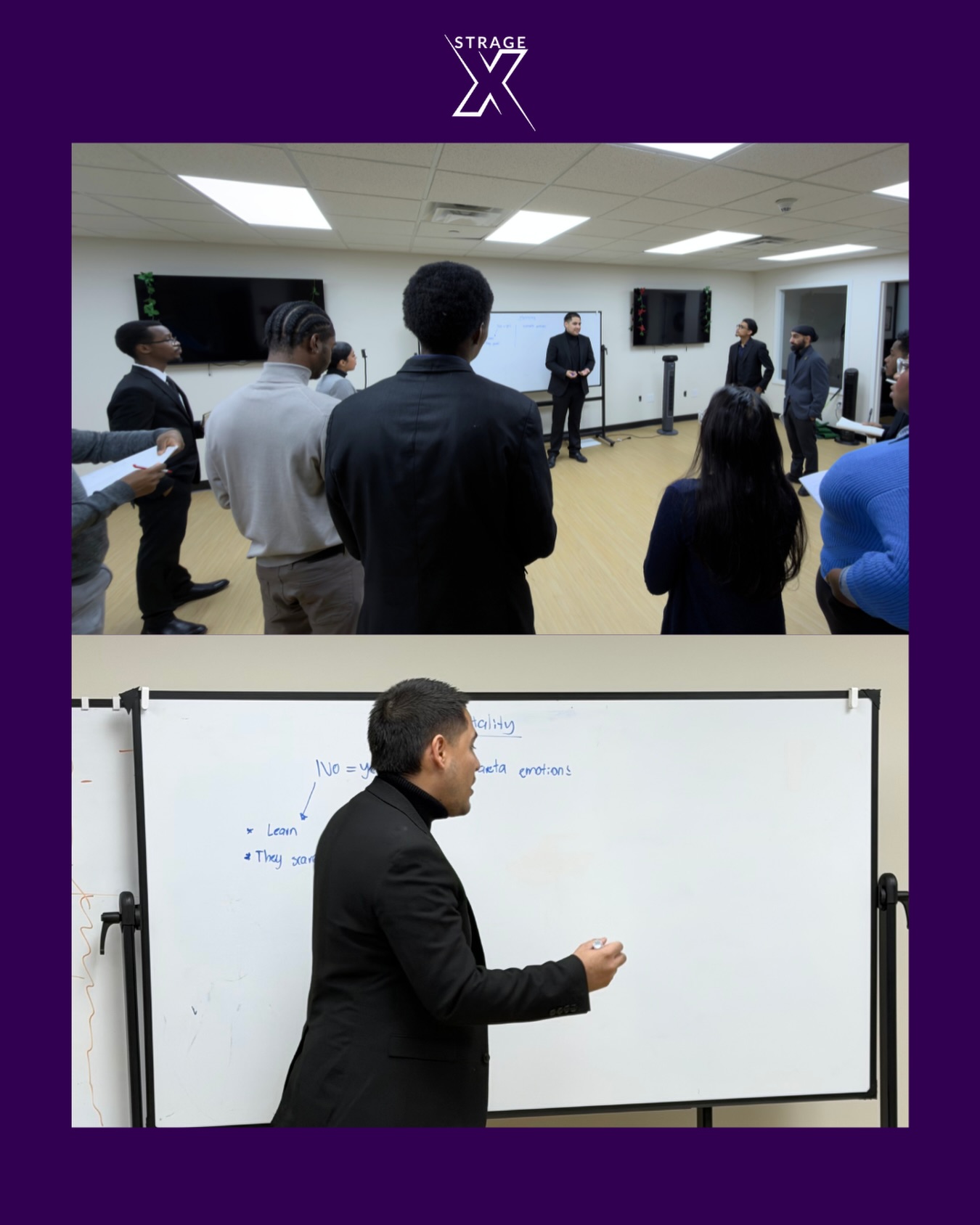 Morning meetings that set the tone for the whole day.
StrageX locked in, standards high, and Juan leading with impact.
This is how growth starts. 💼🔥