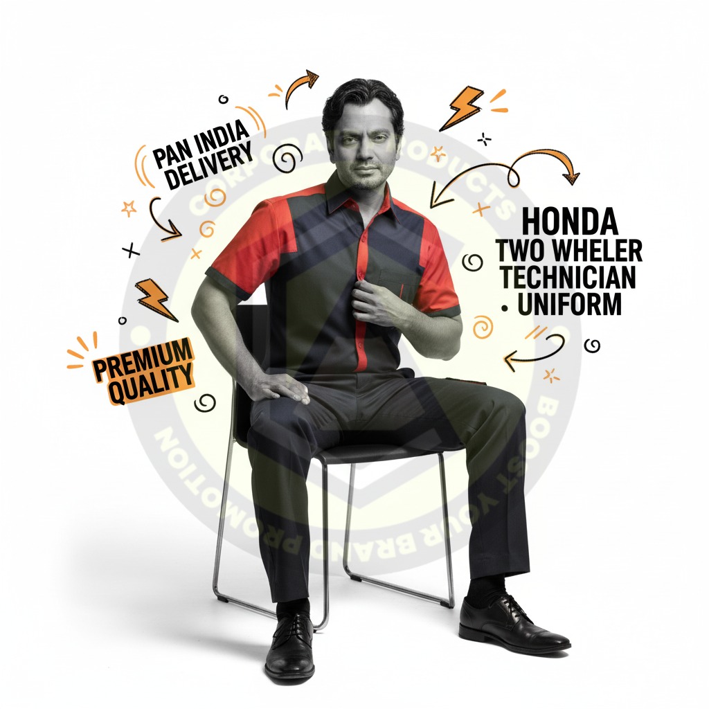 Upgrade your workshop professionalism with premium Honda two wheeler technician uniforms designed for comfort, durability & brand identity.
We are a trusted automobile uniform manufacturer & supplier in India, delivering budget-friendly uniforms without compromising quality.
✔️ Premium fabric & long-lasting stitching
✔️ Ideal for Honda service centers & dealerships
✔️ Custom branding & bulk supply available
✔️ Pan India delivery
✔️ Trusted by leading automobile brands
Make your technicians look professional, confident & brand-ready every day.
📩 DM us for bulk orders & dealership enquiries