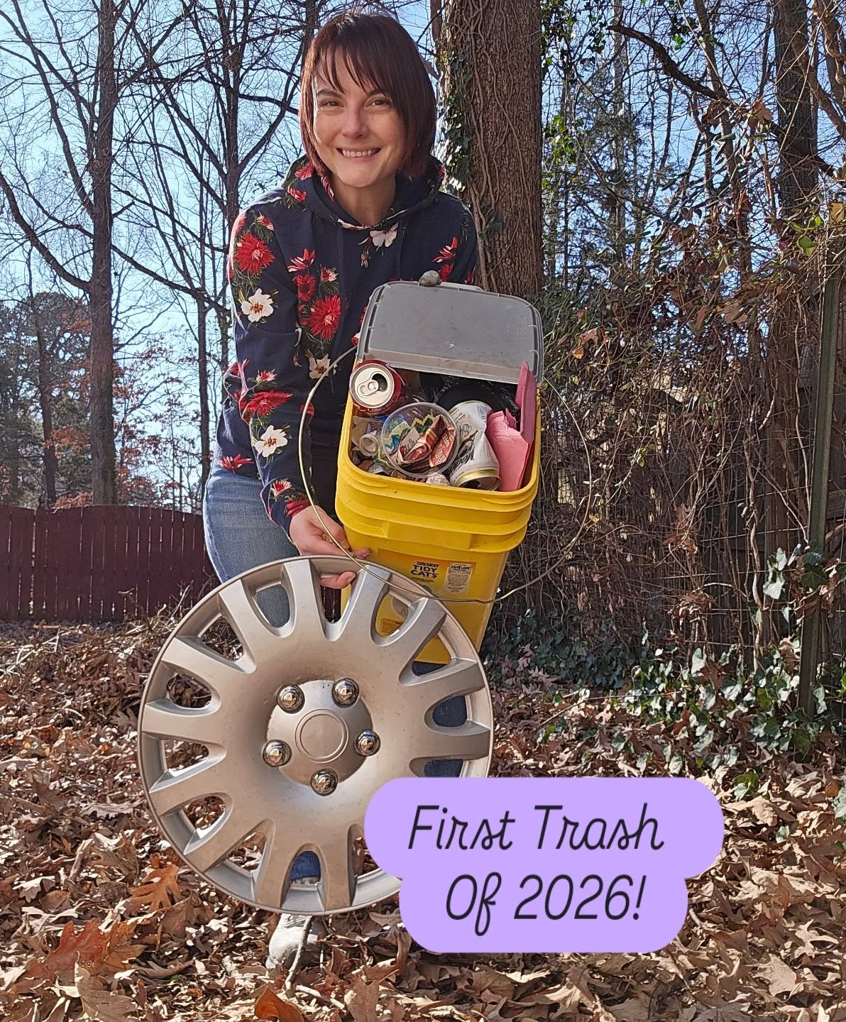 Seven pounds to start the year - that seems fortuitous!
Neighborhood a little bit cleaner on this sunny winter day. โ๏ธ
#TrashCleanup #ProtectOurWaterways #NeighborhoodCleanup #ProtectNature #ProtectWildlife