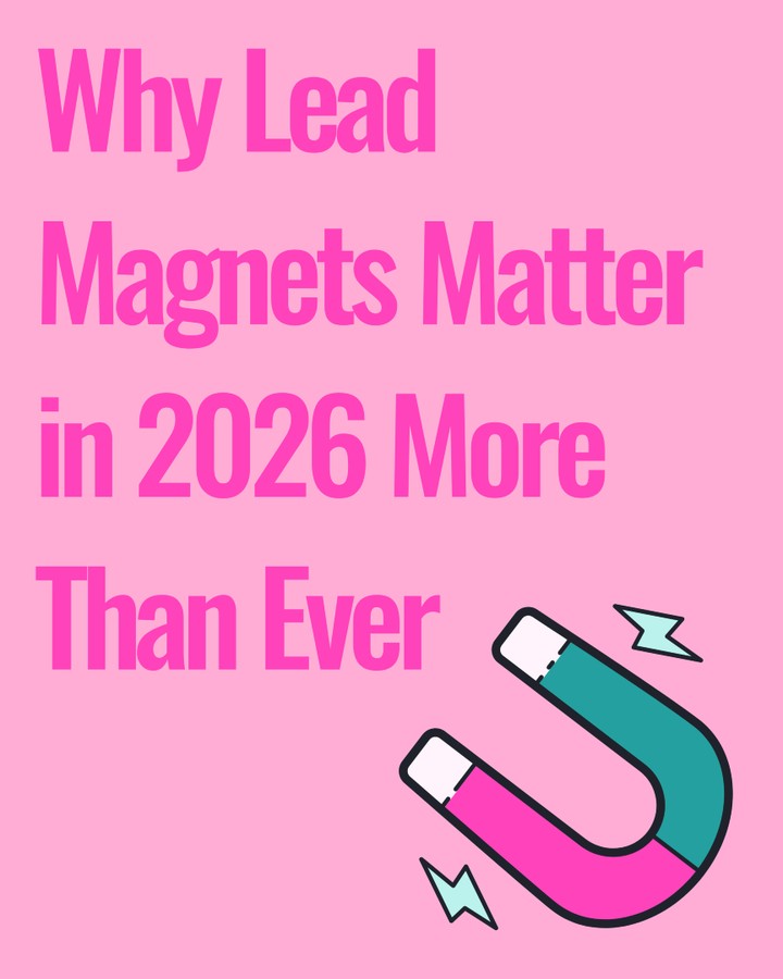Why lead magnets matter in 2026 more than ever
Attention is expensive. Trust is earned.
A strong lead magnet creates a clear value exchange — and starts relationships you actually own.
That’s not a trend. That’s strategy.
#LeadMagnets #SmallBusinessMarketing #DigitalStrategy #RadnipMedia