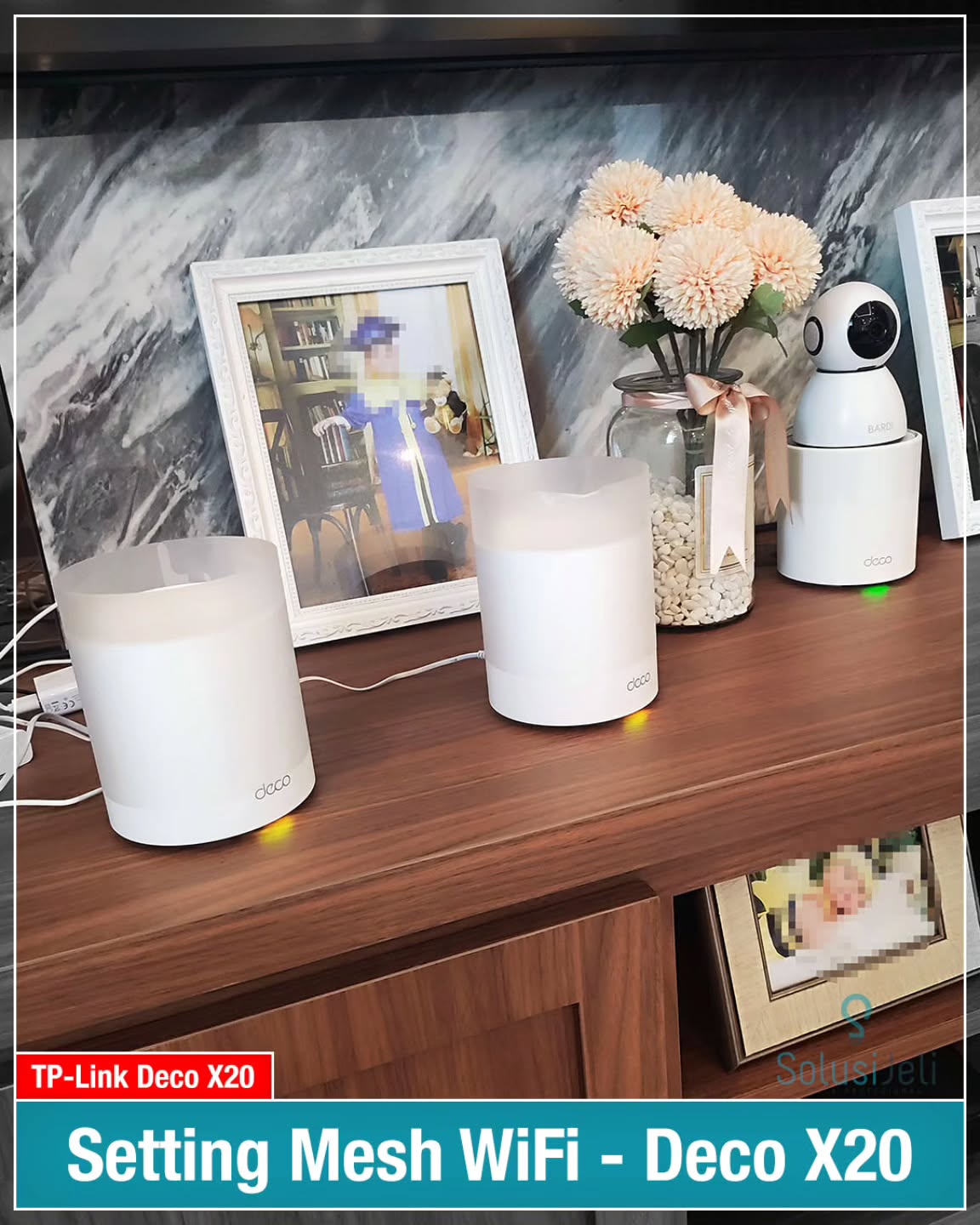 Klien sebelumnya sudah pasang mesh WiFi TP-Link Deco X20 2 nodes. Pesan alat dan settingnya sama kita. Lancar dan koneksi bagus sampai sekarang.
Nah, karena Klien ingin jangkauan diperluas lagi, minta tolong untuk ditambahkan 2 nodes. Pesan alat dan setting sekalian. Terima beres seperti biasa.
Teknisi datang ke rumah Klien di Green Lake City, Cipondoh, Tangerang. Sudah langsung bawa alatnya, setting, beres.
Sekarang jangkauan sudah semakin luas.
Done.
#jasasettingdeco #jasasettingrouter #jasasettingmeshwifi #jasasettingtplinkdeco #settingwifipanggilan