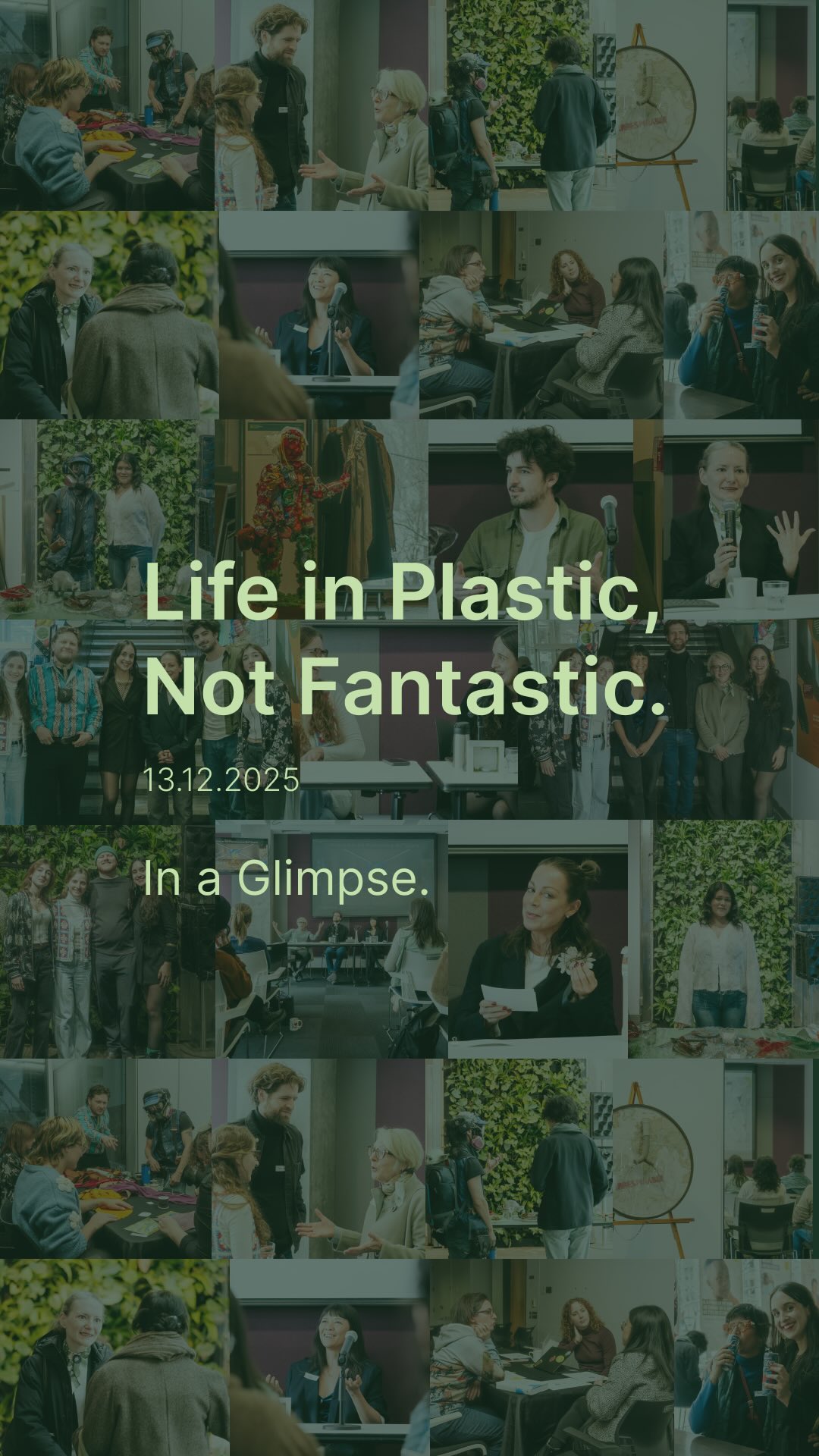 On December 13, 2025, Recycla hosted the insightful event: Life in Plastic, Not Fantastic bringing together changemakers to discuss the plastic crisis by covering biomaterial alternatives and how to address eco-anxiety through creative practices.
Thank you for your energy, making this day one of the books! ✨ 💚
💚 Special thanks to @experiencehowl and @gutsydrinks for sponsoring this event and @yan.blgr for capturing this moment 📸
In 2026, we will continue to work together to address the plastic crisis. Are you ready?
Join the movement at recycla.ca 💪