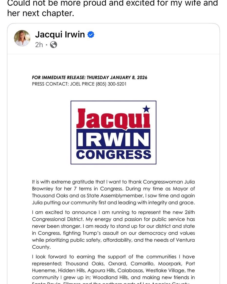 So proud of my brilliant, wise, big-hearted friend @jacquivirwin !!!! We need more politicians like her. Go, go, go , Jacqui!!!!!