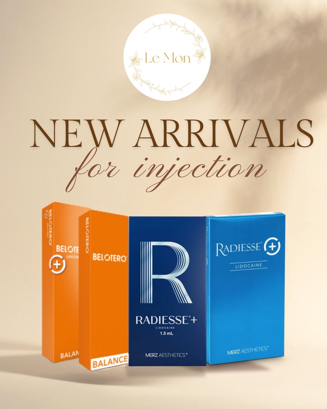 At Le Mon Aesthetics, we believe that true beauty lies in the balance between structural integrity and natural movement💫
💉We are proud to officially launch our advanced injectable menu featuring Radiesse®️ Biostimulator and Belotero®️ Dermal Filler. This addition allows us to provide a more comprehensive, multi-dimensional approach to facial rejuvenation.
#revitalize #injection #injectables #radiesse