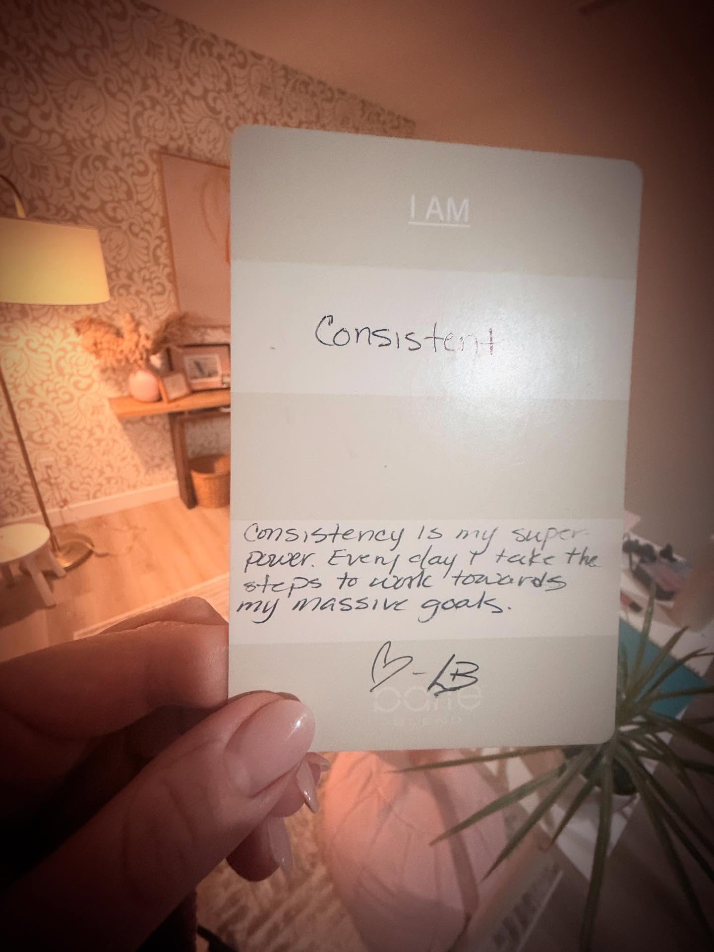 I wrote this in 2019… and I’ve lived it ever since.
Consistency isn’t pressure.
It’s self-trust in action.
Quiet steps add up to massive things.
If this resonates, save it for the days you forget.
#wedontforgetthistime #behernow #consistancy #superpower