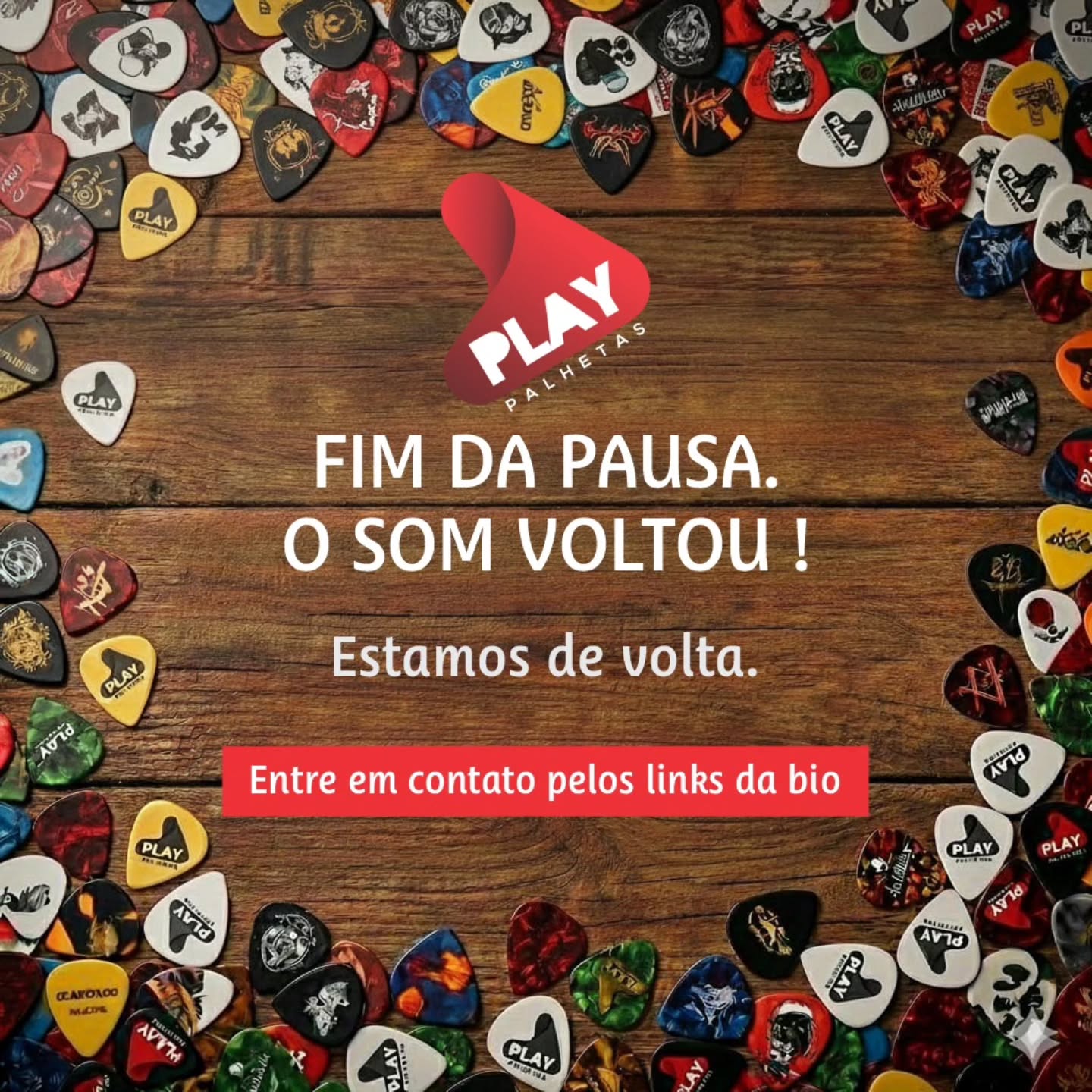Aumenta o volume que a gente voltou! 🎸🔥
A pausa foi necessária para recarregar as energias, mas agora o modo 'férias' foi desligado e o 'modo produção' está a todo vapor. Já estamos prontos para criar as palhetas personalizadas que vão acompanhar seus melhores solos em 2026.
Prepare seu design, escolha seu modelo e vamos fazer barulho juntos!
🚀 Peça já a sua no link da bio ou em:
www.palhetapersonalizada.com
#PlayPalhetas #PalhetasPersonalizadas