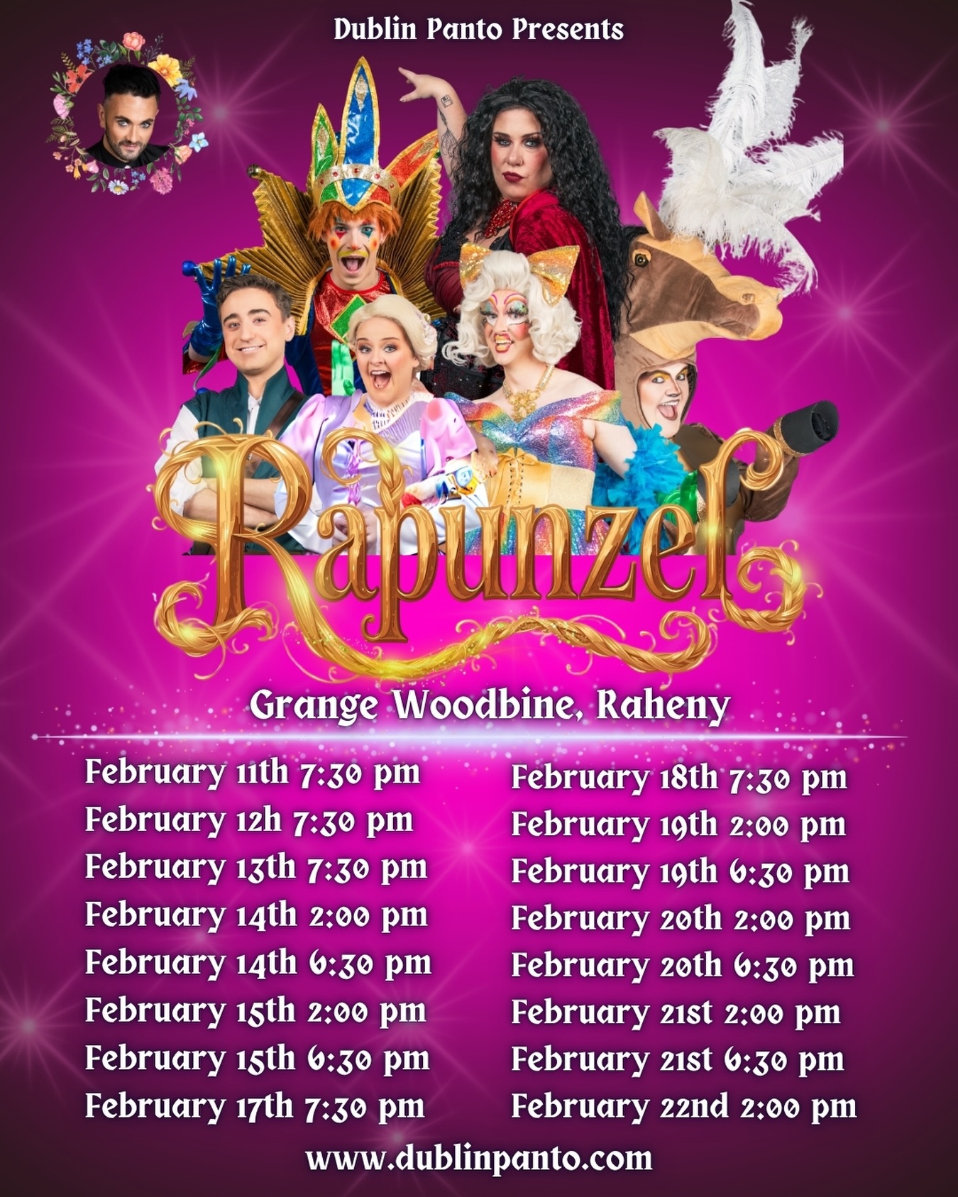 Let your hair down in February as RAPUNZEL, a very tangled Dublin panto, climbs into @grangewoodbine ๐ฐ ๐ธ
Tickets are selling fast so donโt delay, book today โณ
๐ Ticket link in our bio โจ