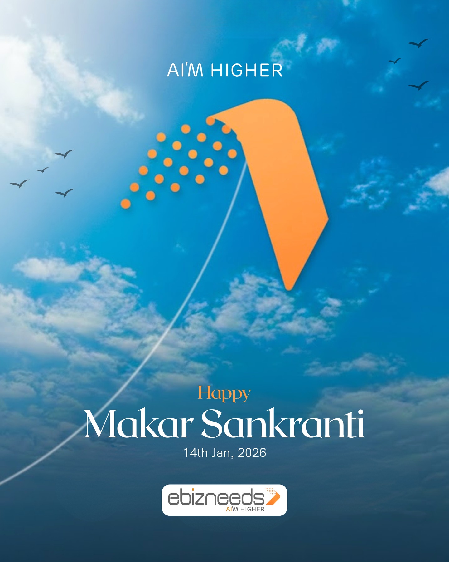 ebizneeds wishes you a prosperous and joyful Makar Sankranti!
May this festival of new beginnings bring growth, success, and fresh opportunities to your business and life. Let your goals soar high and your journey shine brighter with positivity and progress.
#HappyMakarSankranti #ebizneeds #NewBeginnings #BusinessGrowth #SuccessVibes #PositiveStart #FestivalOfHarvest