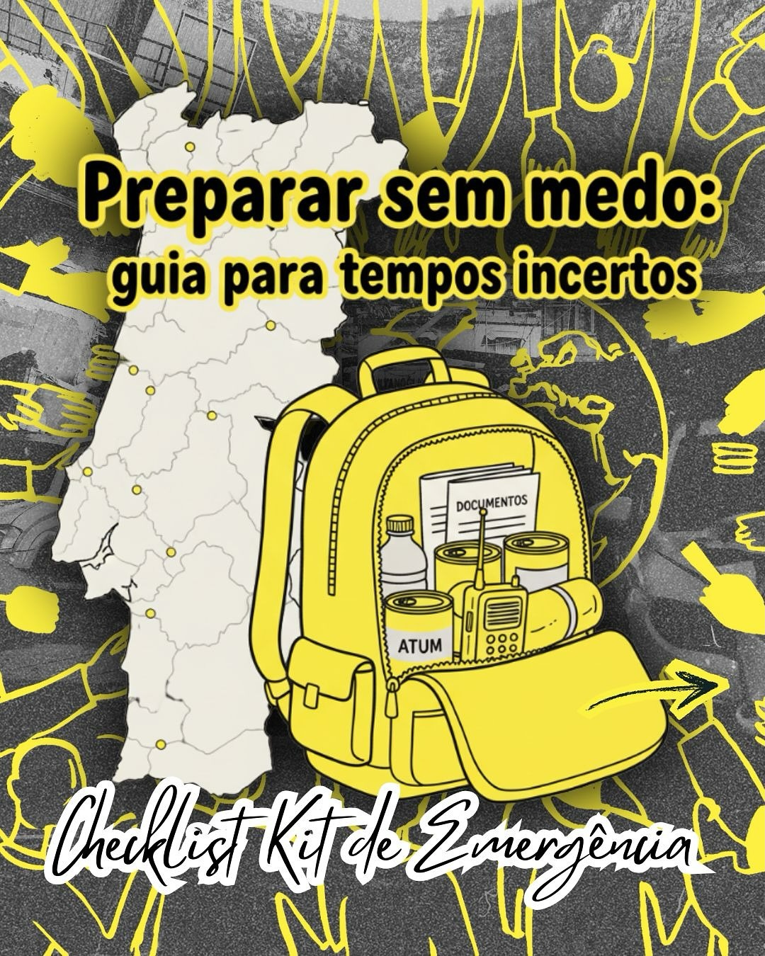 🛡️ O mundo não para. E se amanhã faltasse tudo? 🛡️
Guerras, sismos, incêndios, cheias... Portugal é seguro, mas não imune. E se tivesses de ser autossuficiente 72h?
No meu novo artigo no Agir com Propósito, partilho:
✅ Contexto real (sem alarmismo)
✅ Kit completo por categoria (água, saúde, energia...)
✅ Checklist imprimível
✅ Recursos oficiais PT
✅ Plano familiar passo a passo
Preparar não é medo – é cuidar.
👉 LER COMPLETO e imprimir checklist em joanafeliciano.com/post/kit-emergencia-sobrevivencia