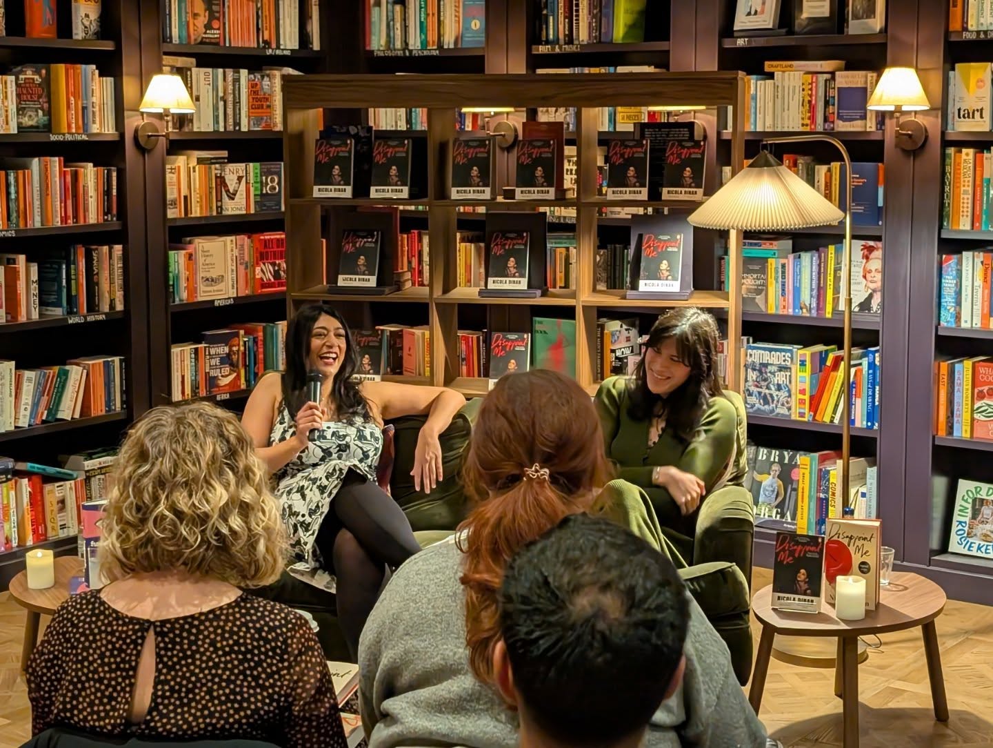 Such a wonderful conversation with @nicoladinan and @nussaibahyounis for our first event of 2026 last night. A genuinely moving, insightful conversation about queerness, family, race, shame and so much more.Thanks to all who came and to these two fabulous authors for their rigour, empathy, openness and humour.
We have a genuinely superb programme (one of our best ever) in the works for the first three months of this year and some tickets are already on sale, including events with @roxy.dunn and @natashapoliszczuk and Tareq Baconi.
We are also announcing an exciting new event this morning. Sign up to our mailing list before 11am to get the link in your inboxes before we post here. BookClub members, your link is already in your inboxes! We can't wait to see you at our events this year.