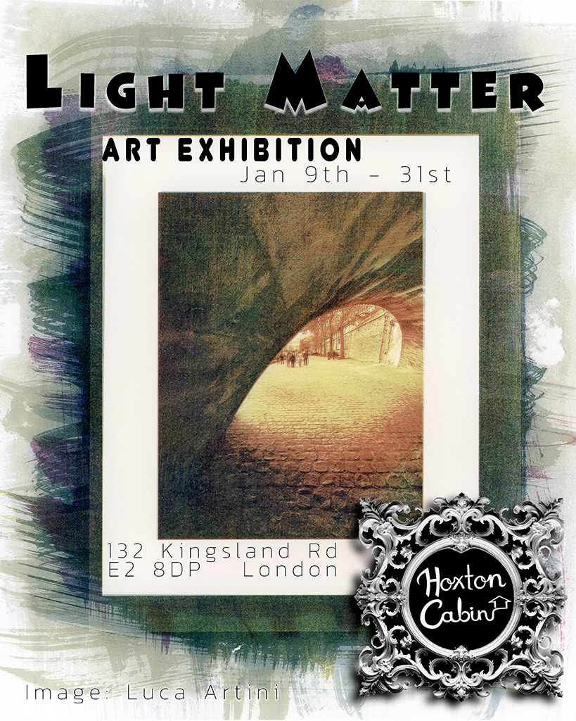 LIGHT MATTERS — the art exhibition is now open at Hoxton Cabin.
Discover works by Luca Artini on our bar walls until 31 January.
Alongside the exhibition, photographer Atilla Gluck will be curating a series of events exploring the theme of light — including an artist talk, workshops, a photo walk, and a closing party with DJ sets.
Keep an eye on our updates — more details on each event coming soon. ✨
Tickets are limited!
#hoxtoncabin #exhibition #artlondon #shoreditch