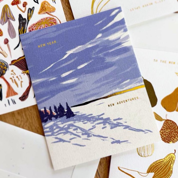 New Year. New Adventures.
Cleaned out my studio today. Always the best feeling. Starting to layout out some new adventures for the year!
Card is from my collection from @shopsomedaystudio
#greetingcarddesign #naturelover #landscapeart #holidayillustration #landscapepaintings
repeat patterns - greeting cards - illustration - vintage - landscape art - art licensing - landscape sketch - daily sketchbook