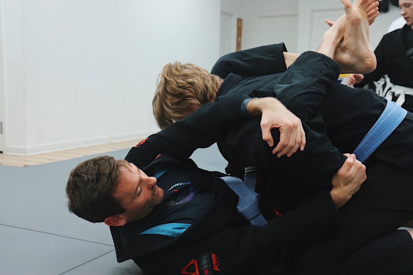 Everyone gets folded like laundry at some point. That’s how you know you’re training right.