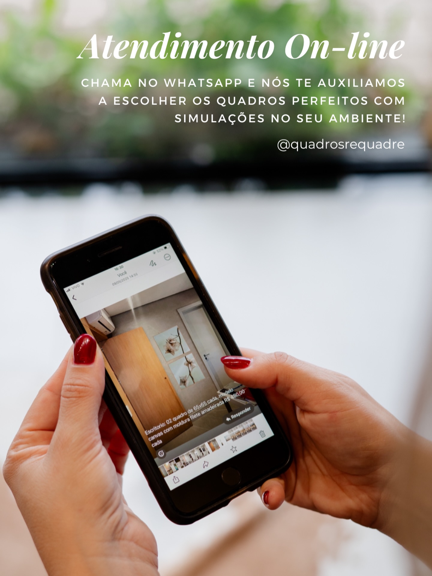 Aqui na Requadre, a gente te acompanha do início ao fim, explicando tudo com clareza e cuidado. 💛