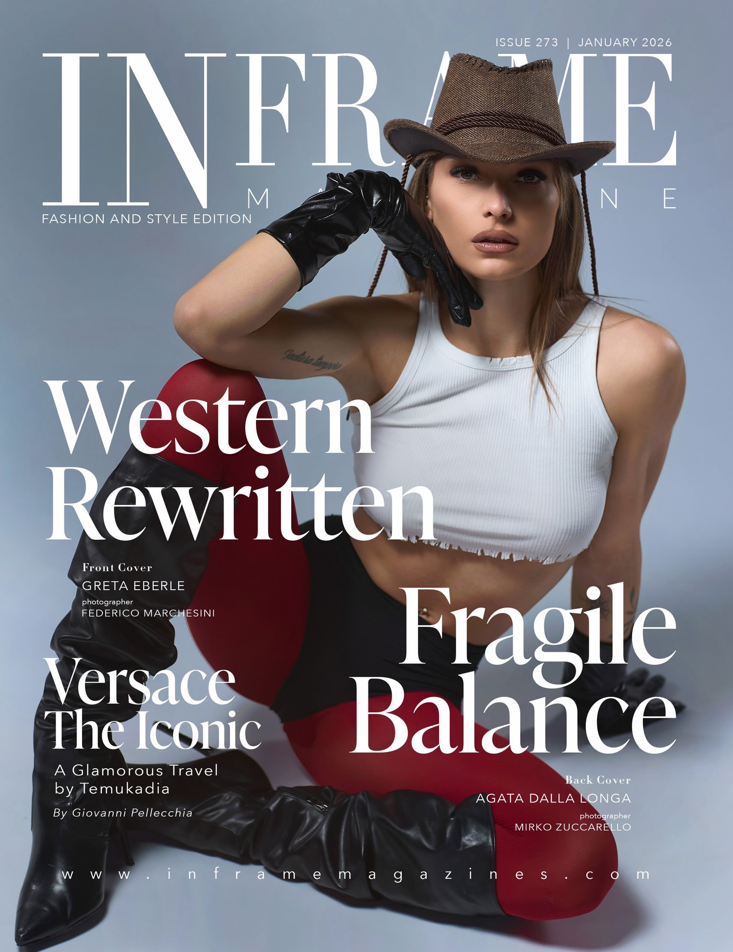 ✨ Issue 273 - Fashion and Style Edition is now available ✨
Want to be featured next? Submit via Kavyar or contact us via dm!
Get inspired by:
FRONT COVER
In frame @gretaa.eberle
Photographer @federico_marchesini_foto
BACK COVER
In frame @agataa_dallalonga
Photographer @mirko_clicks
Submissions are open! ✨
Featuring also @giova__delucky__ @temukadia @russkih.pro @juliasedu @alex.ambalov @stelzakka @lubkus @cinnamonbird @georgia_chioni konstantinosnolan @sofia_danai_ @skin_it_fashion @saintnoir.ph @angelicacasello.mua @enza.terranova @kathausphotography @tawnyhorton @cin.fx @legs4days36 @the_honja_creative @branded.by.peach @julianna.waring @mahdye_jurmandiyan @s.miladrasouli @miss_marykerry @anastasiya_photo_vl _iass.sofia_ @li1_yy @tolovelightandmore @efaleonidovna @andrzejstalaphotography @arianeasmodeling @jgnbrand @joeyneas42 @houseofkhy @classicmodelsint @kiyko.o @elen_moviestills @zalewska_fotografia
#inframemagazine #cover #frontcover #publication #magazine