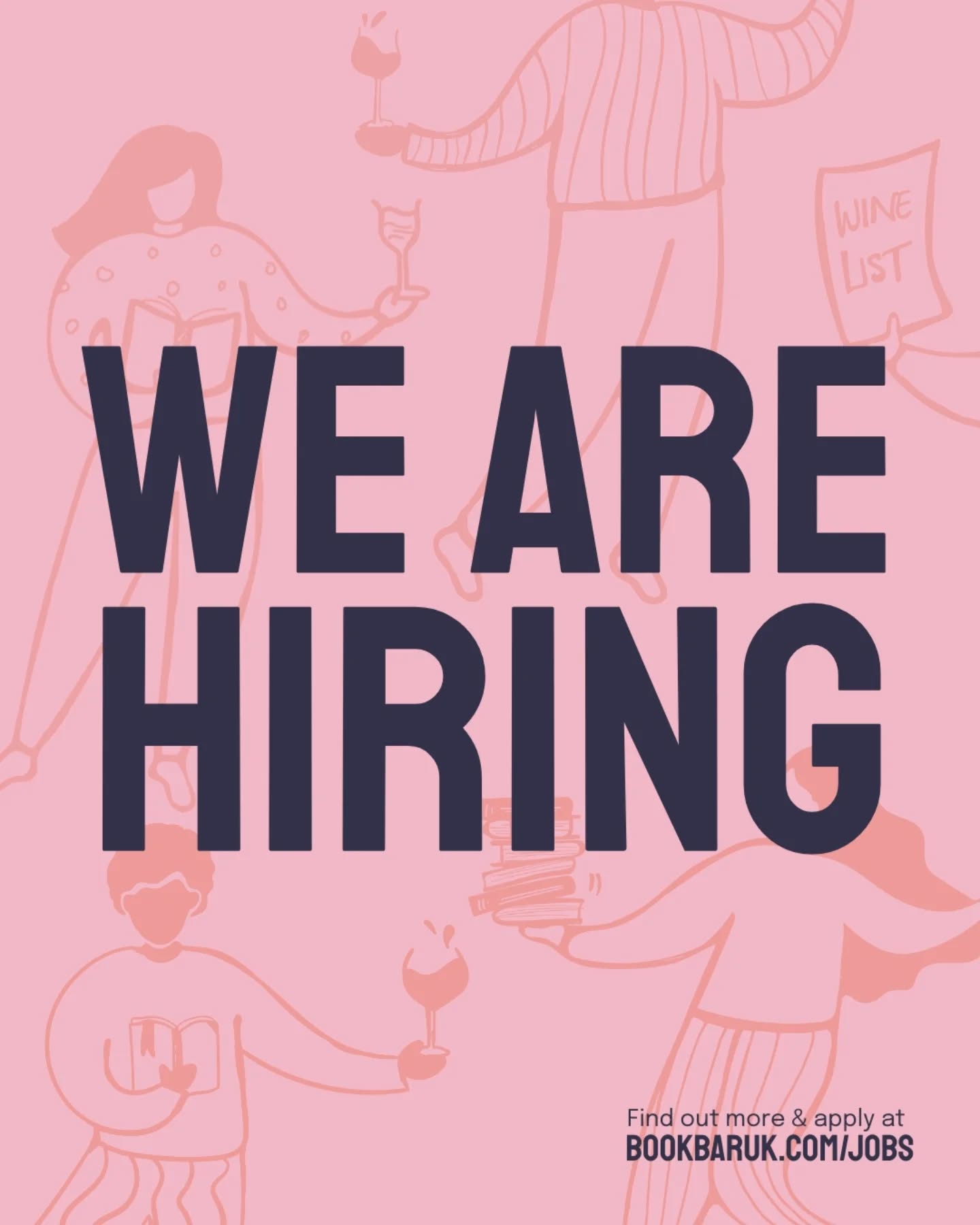APPLICATIONS ARE NOW CLOSED.
We are hiring!
We are looking for a book-loving barista to join our sociable team to support in a predominantly hospitality role, whilst offering bookselling support, at our West London bookshop. If you are enthusiastic about books, love people, and can whip up a delicious flat white, we'd love to hear from you.
Head to www.bookbaruk.com/jobs for more information. Applications close at 11:59pm on Tuesday 20th January 2026.