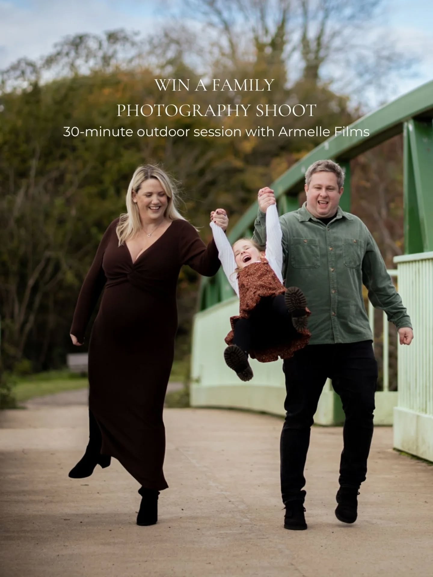 ✨ FAMILY PHOTOGRAPHY GIVEAWAY ✨
There’s nothing better than capturing real moments with the people you love 🤍
To celebrate the start of 2026, I’m giving away a 30-minute outdoor family photography session in the Greater Manchester or Peak District area
📸🌿
Perfect for updating family photos or simply freezing this chapter in time.Think natural, relaxed moments and beautiful scenery.
How to enter:
✨ Like and Share this post
✨ Follow my page
✨ Comment below who you would bring along.
Winner will be announced soon – good luck! 🤍
More family photos at
www.armellefilms.com/family-photography
