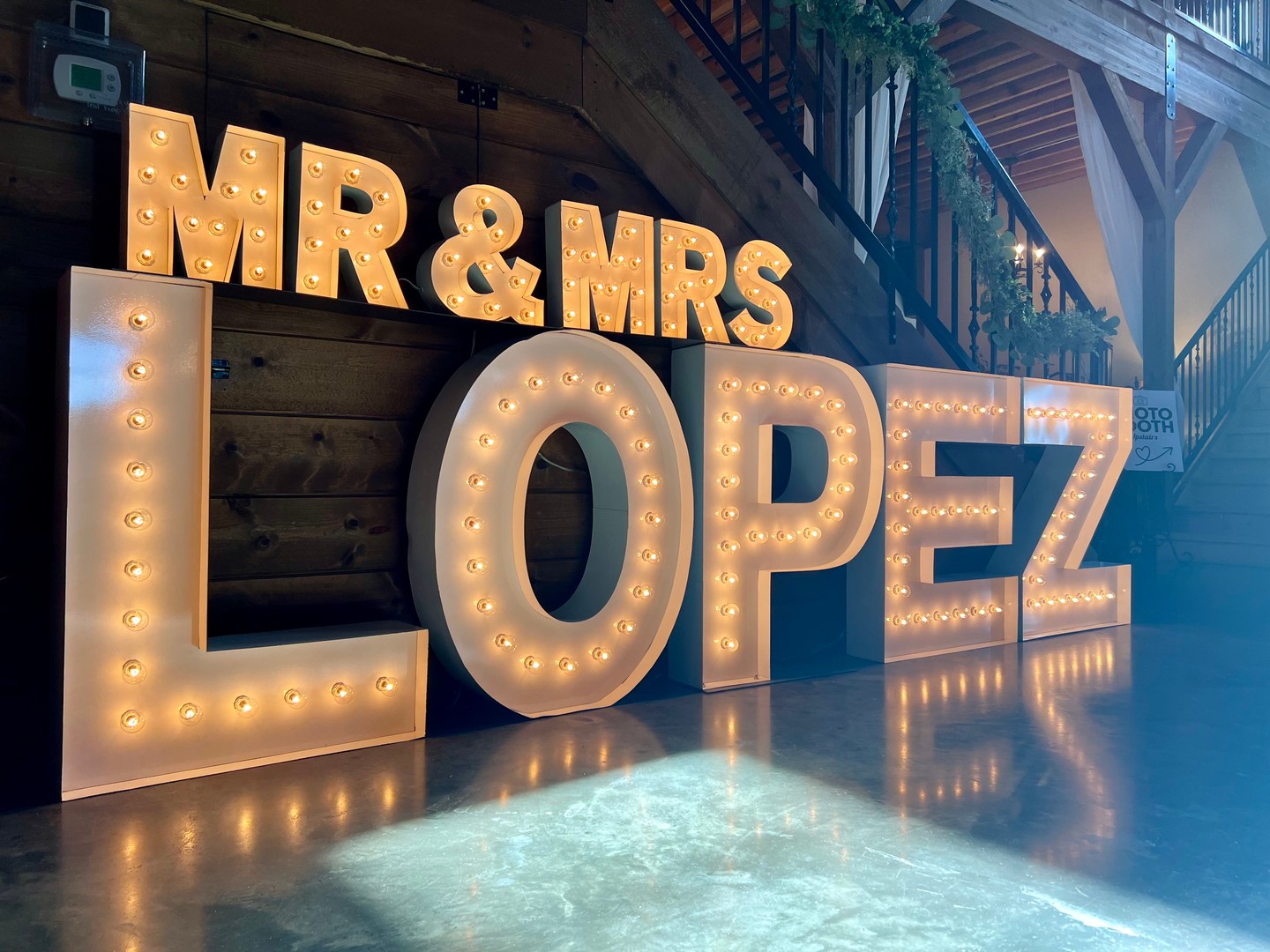 With us, lighting up your celebration is effortless. Our 3ft light-up steel marquee letters, numbers and special characters come with full service — delivery, set-up, tear-down and pick-up. You just enjoy the moment.
From weddings and engagements to birthdays, charity events, gender reveals and corporate celebrations — let us shine a light and help make your event one to remember.
Get a free quote today — https://www.iowaglowco.com/
