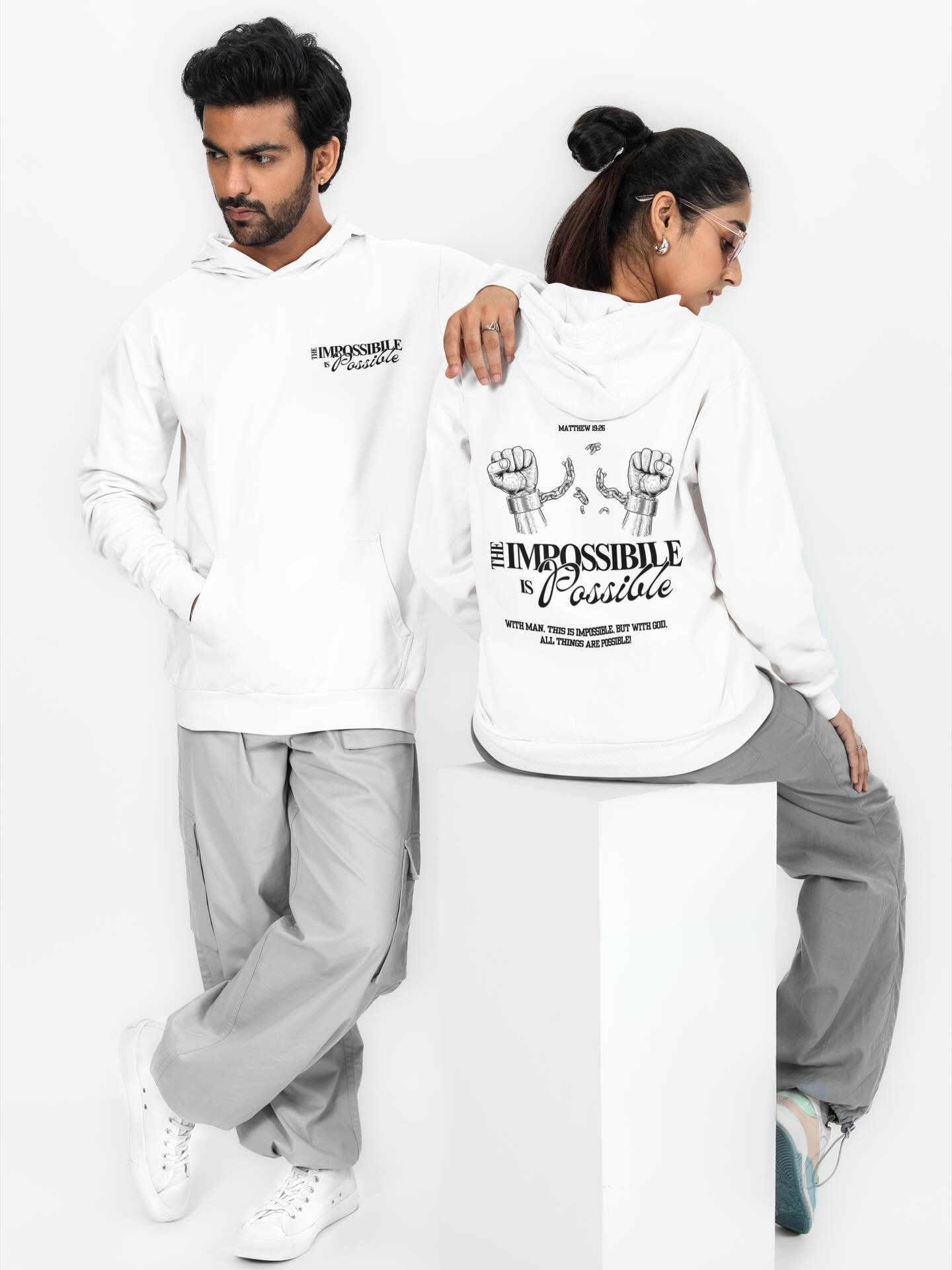 Say it. Believe it. Become it.
The Impossible Will Be Possible.
🤍Hoodie out now.
Shop via the link in bio.
#rooswoodco #rooswood #woodroos #wearyourfaith