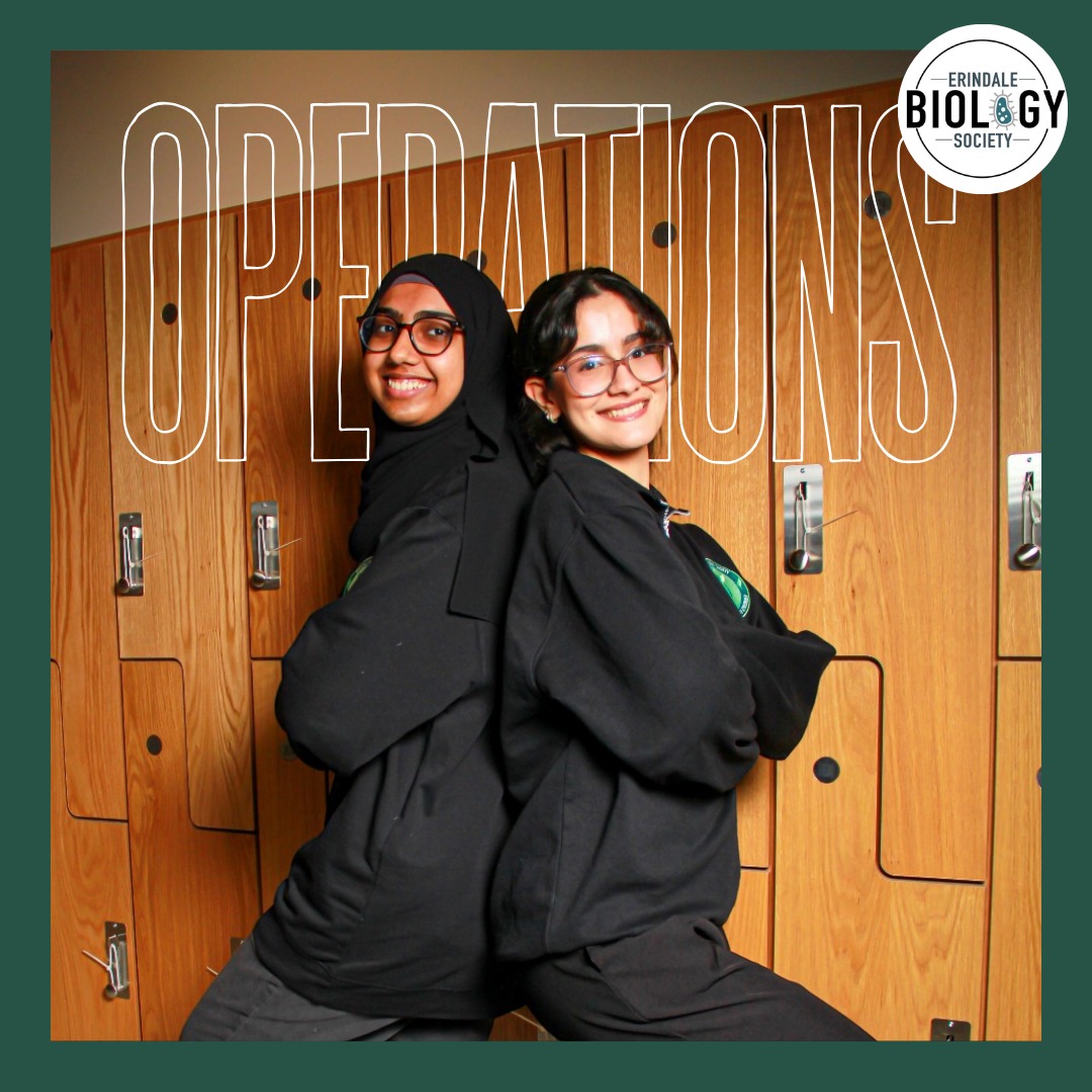 Introducing Erindale Biology Society's Operations Team of 2025-2026!
Get to know them below โฌ๏ธ
Associate Director - Sarah Alshammaa
Hi! Iโm Sarah, and Iโm serving as the Associate Director for EBS this year! Iโm specializing in Biotechnology with a minor in Chemistry. Last year, I was part of the Events team as an Events Executive, which inspired me to continue being involved with EBS and help create fun and exciting opportunities for the biology community at UTM. Also, I somehow resisted Stranger Things until after finals โ my proudest academic achievement.
Finance Director - Khushbakht Fatima
I'm a biology for health science major and the current Finance Director of EBS. As someone who is passionate about making biology more accessible and approachable to UTM students, I first joined EBS as a peer mentor and now as an executive to implement those efforts on a larger scale. Outside of academics, I enjoy reading, hiking, and learning languages.
๐: @sweetmangocreatives
๐ธ: @shotbyjezz