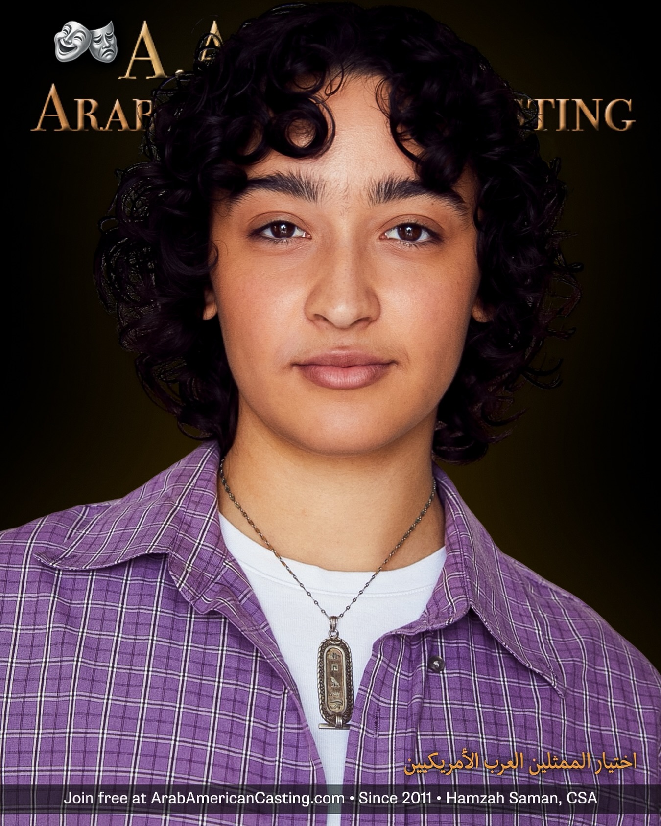 Member Spotlight: Shan — booked as Nour in Ajnabiyeh. 
I met Shan at The Viz-Ability Project at Radford Studio Center (a résumé-forward gallery spotlighting disabled creatives in Greater LA). 
That same day, I asked her to audition. The next day she delivered—smart, grounded, and completely camera-ready. Proud to have her in the Arab American Casting community.
FILMMAKERS: Browse our member portraits and contact me for casting support.
ACTORS: Join us!