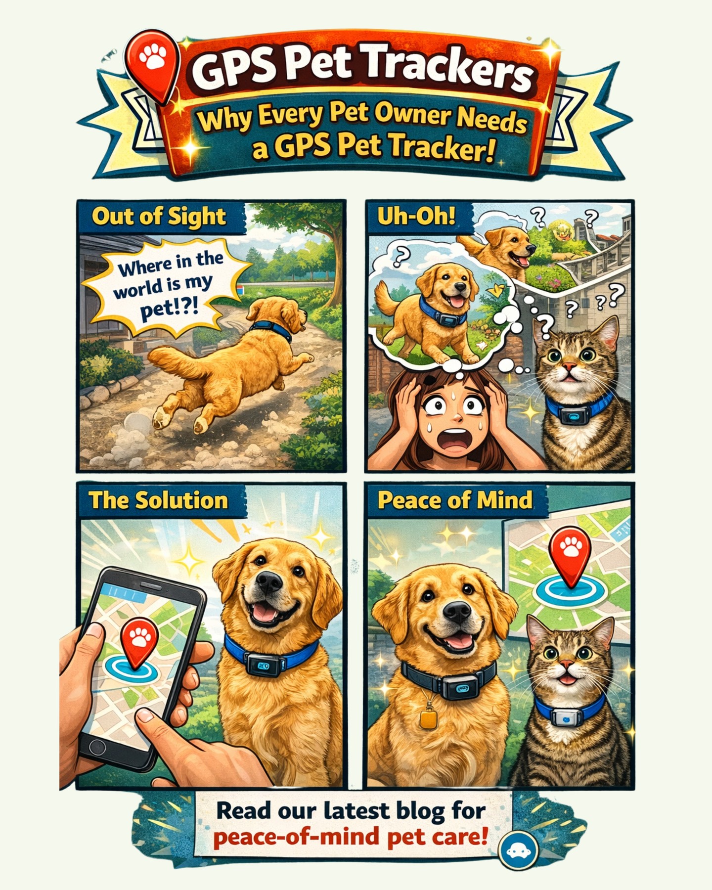 🐾 Ever watch your furball zoom out the door and think
Where in the world is Fluffy now!? 😅
Say goodbye to “lost and found” panic moments and hello to peace of mind.
Whether they’re chasing butterflies or just exploring the neighbourhood, a GPS pet tracker keeps tabs even when you’re not peeking 👀✨
👉 Link in bio to read the full blog
“Caring for Your Furry Friends Why Every Pet Owner Needs a GPS Pet Tracker”
Because adventure is fun
But not when it ends in hide and seek 😆📍
#petcare #GPSPetTracker #petparents #ComfortCove #petsofinstagram #LostNoMore #happypets #peaceofmind