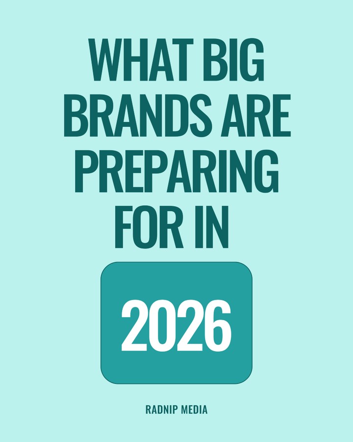 What big brands are preparing for in 2026:
They’re building ahead — not reacting later.
Predictive content, personalization, and data-backed strategy are already in motion.
The advantage? Small businesses can adopt these same moves faster.
#SmallBusinessMarketing #ContentStrategy #AIForBusiness