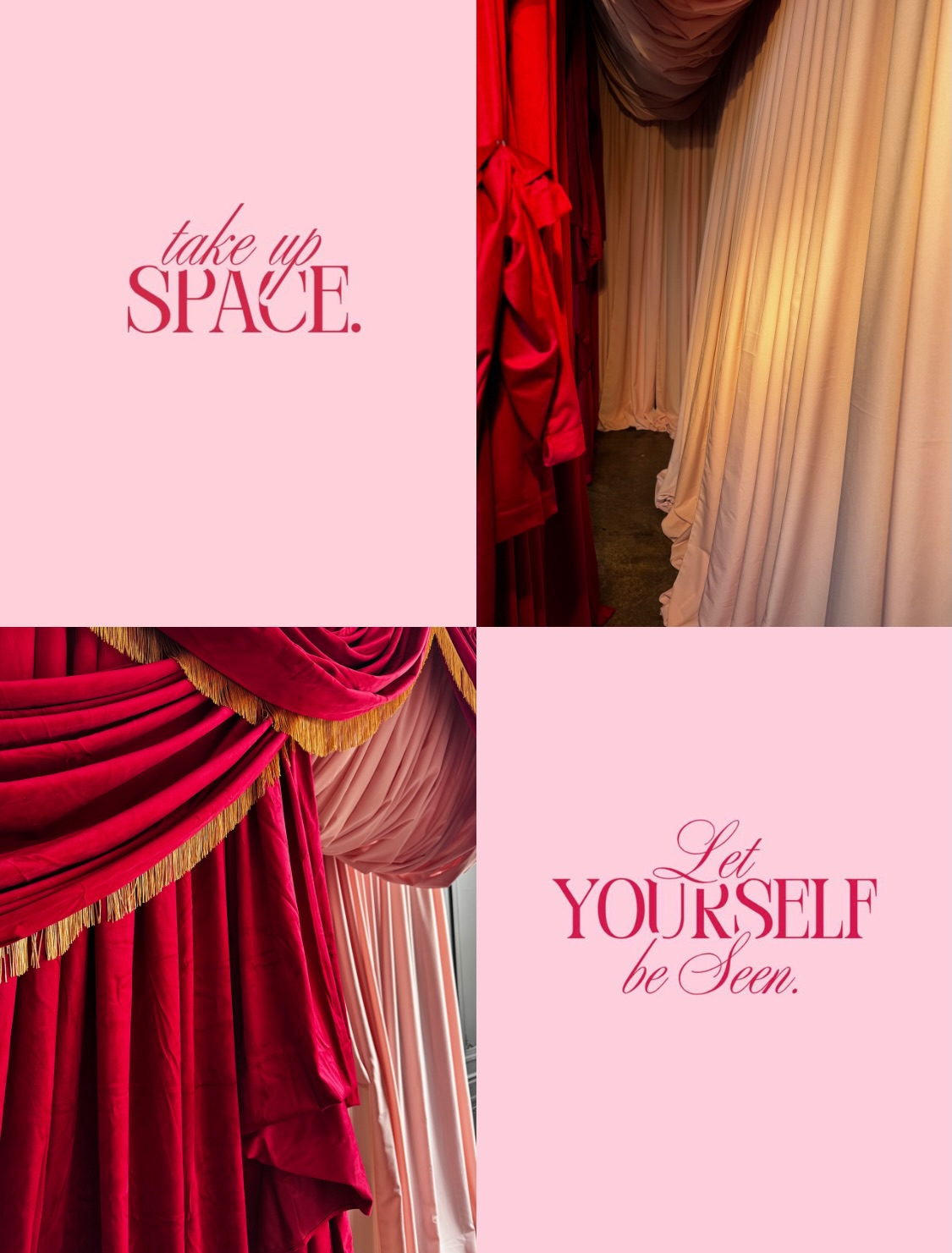 This is your permission slip to take up space.
Creators—Scarlet Parlor was designed with you in mind.
#valentinesphotoshoot #valentinesdecor
