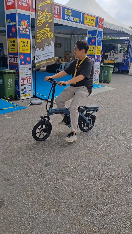 ๐จ ROADSHOW DAY 1 โ WEโRE LIVE! ๐จ
Weโre officially kicking off Day 1 of our roadshow at
๐ Bukit Jalil Carpark B
๐ 15โ18 January
โก Explore our latest electric bikes & scooters
๐ต Test ride available โ feel the power yourself
๐ Freebies waiting for you when you purchase on the spot!
๐ Donโt miss it โ see you at Bukit Jalil!
โจ Why Ride with EFORGE?
๐ Free delivery within Klang Valley
๐ ๏ธ 6โ12 months warranty
๐๏ธ Instalment plans up to 24 months
๐ณ Debit & credit card instalment options
๐ Opening Hours
MonโSat: 10.30am โ 7.30pm
Sun: 10.30am โ 6.00pm
๐ EFORGE Petaling Jaya
No.1-1, Jalan SS26/4, Plaza Mayang,
Taman Mayang, 47301 Petaling Jaya, Selangor
๐ WhatsApp: 016-2088738
๐ EFORGE Kota Kemuning
C-G-03, Plaza Se Ruang, Persiaran Eco Sanctuary,
42500 Telok Panglima Garang, Selangor
๐ WhatsApp: 016-2088430
๐จ Dealer opportunities available
Interested? Reach out via WhatsApp.
#eforge #eforgebikes #bighomexpo #electricscooter #electricbike