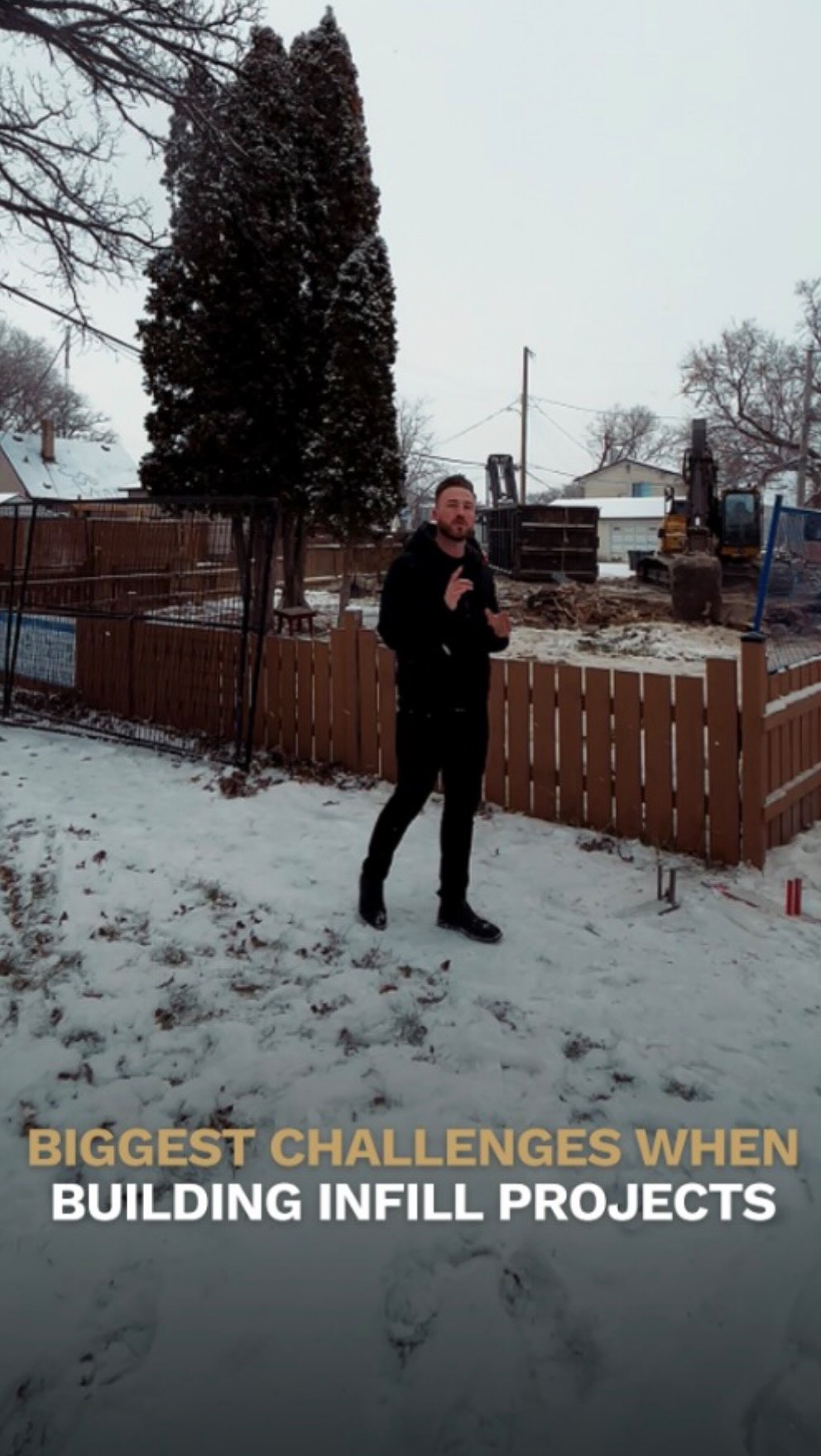 Developing Infill here in Winnipeg doesn’t always go as you want it to, thankfully our team at Urban Ridge always do our due diligence before starting any development to ensure each build is a success!
Stay tuned to watch this 4 plex come to life!