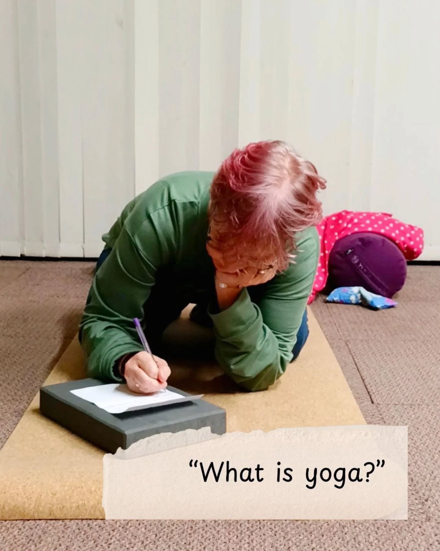 Last week, as we began a new term of yoga classes, I asked my students to write down their answer to one simple question:
🧘 “From your own experience, what is yoga - as you would explain it to someone who has never practised?”
Their answers were thoughtful, honest, and quietly powerful. Their lived definition of yoga.
This is what they shared.
🧘 What is yoga for you?
#yoga #yogacamberley #yogaatheatherside #heatherside #community