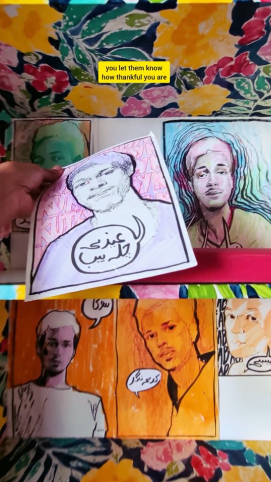 I'm not saying putting up 8 year old portraits I made of my husband for a college course in the back of an Ikea shelf is my love language. I'm just saying my art sometimes involves the people I love because I like looking at my art so I like looking at them in it.
#painting #ikea #furnituredesign #furniturepainting #artofinstagram