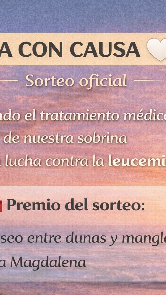 🎉 GANADOR DEL SORTEO 🎉
Felicitamos a Enrique Murillo, ganador del
🌿 Paseo entre dunas y manglares – Isla Magdalena 🌊
Gracias de corazón a todas las personas que participaron y apoyaron esta rifa con causa.
Cada boleto comprado fue una muestra de solidaridad y apoyo para nuestra familia 🤍
Seguimos agradecidos por su confianza y por sumarse a una buena causa.
#RifaConCausa #GraciasDeCorazón #Ganador #IslaMagdalena #MurillosBrosAdventours Solidaridad