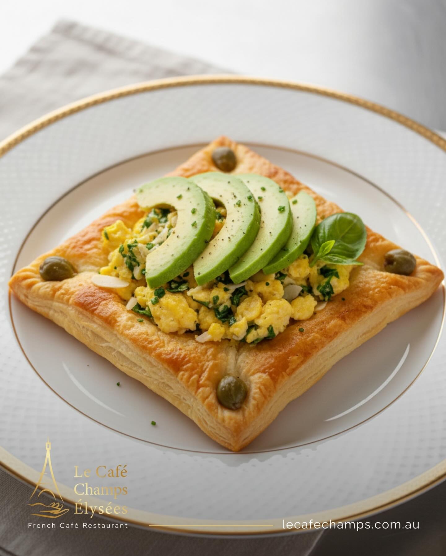 Eiffel Scrambled Eggs - From Paris to Newcastle with love. ✨