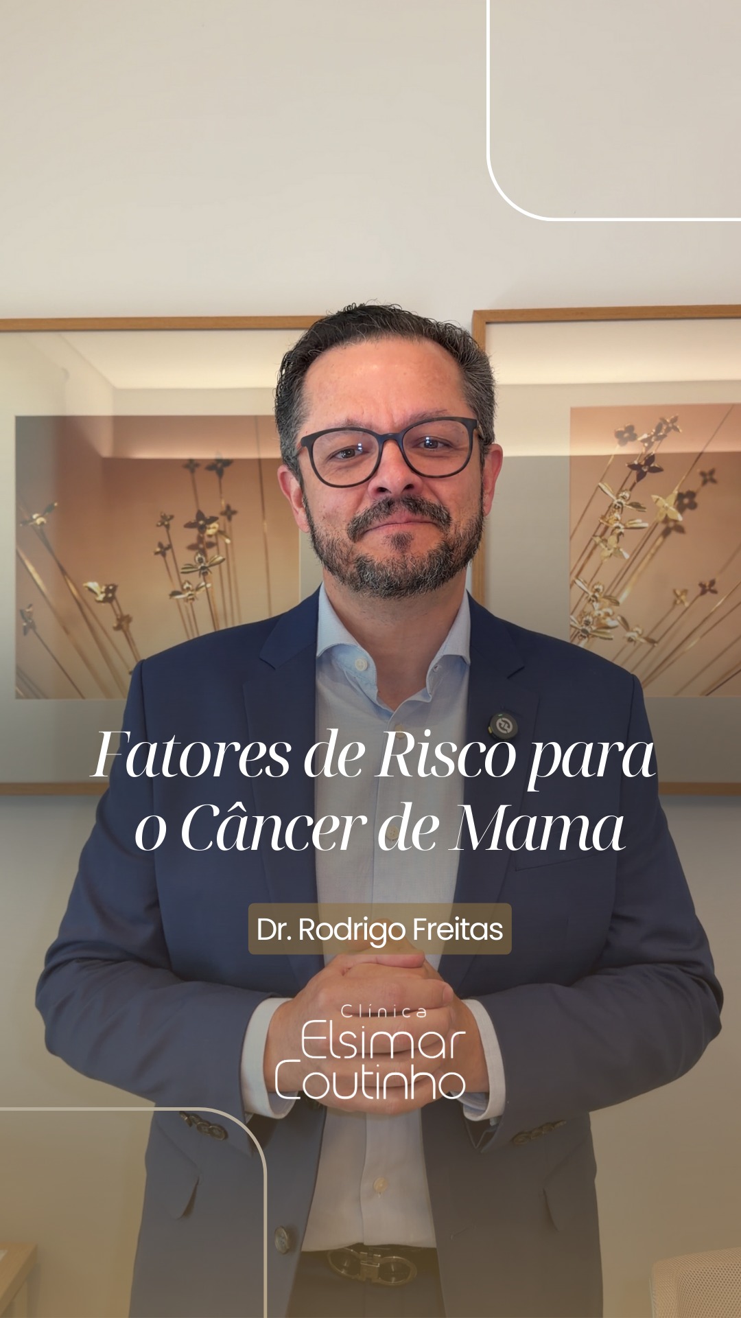 Existem muitas dúvidas sobre os fatores de risco para o câncer de mama.
O Dr. Rodrigo Freitas explica quais são o fatores de risco previsíveis e não previsíveis, e como você pode cuidar da sua saúde.
Quer saber mais?
Agende uma avaliação!
#FatoresDeRisco #SaúdeDaMama #Mastologia #ClinicaElsimarCoutinho
Agendamento 📲 4007-2947
📍Av. Moema, 300, 13º andar, Moema - São Paulo