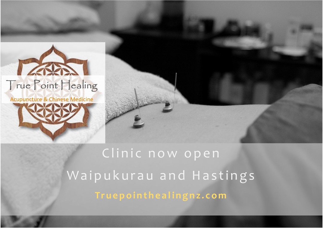 Clinic in Waipukurau and Hastings are now open and in full swing. If you need an appointment you can do so online at www.truepointhealingnz.com or just give me a bell.
See you soon :)
