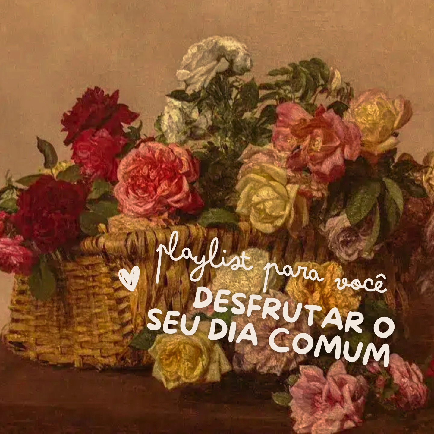 Uma seleção de músicas para você curtir o seu cotidiano comum🌸
A verdade é que pouco importa O QUE nós vivemos, mas, sim, COMO nós vivemos cada um desses momentos.
Quando decidimos remir o nosso tempo, buscamos usar, com zelo e sabedoria, esse valioso presente que Deus nos oferta.
Essa playlist cuidadosamente preparada por mim (e para você) vai te trazer uma inspiração para ser intencional com os seus dias comuns!
(link para o Canal do YT na bio)
Espero que gostem! :)