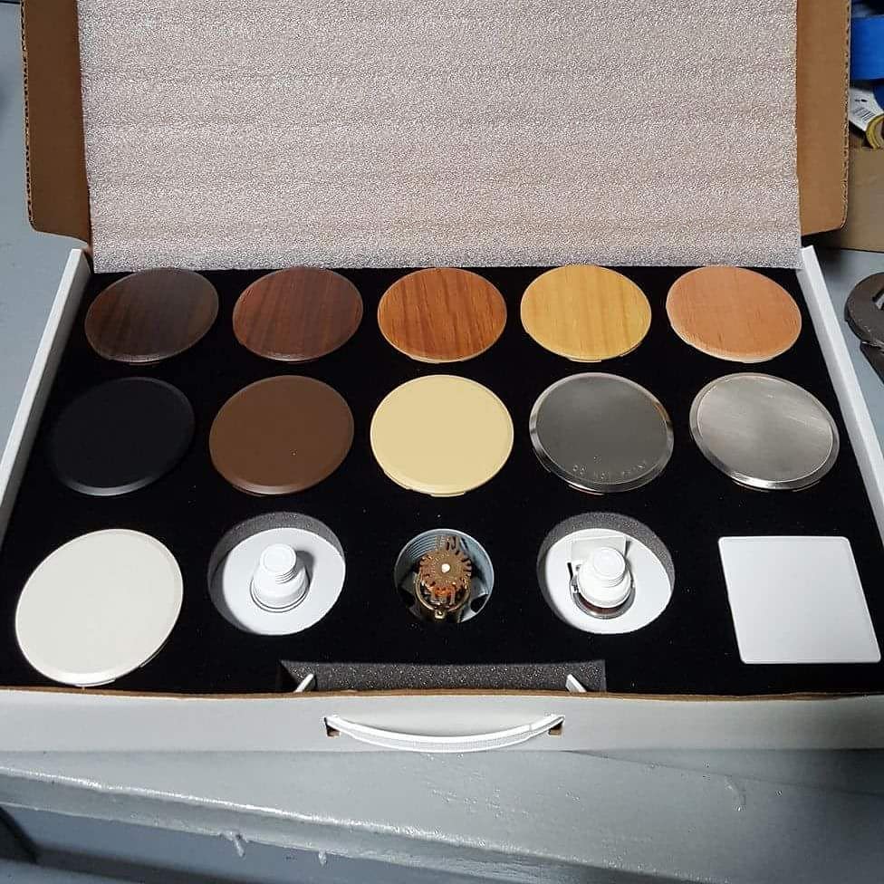 Custom sprinkler plates from @senjusprinkler #firesprinkler #custom #firesprinklerssavelives