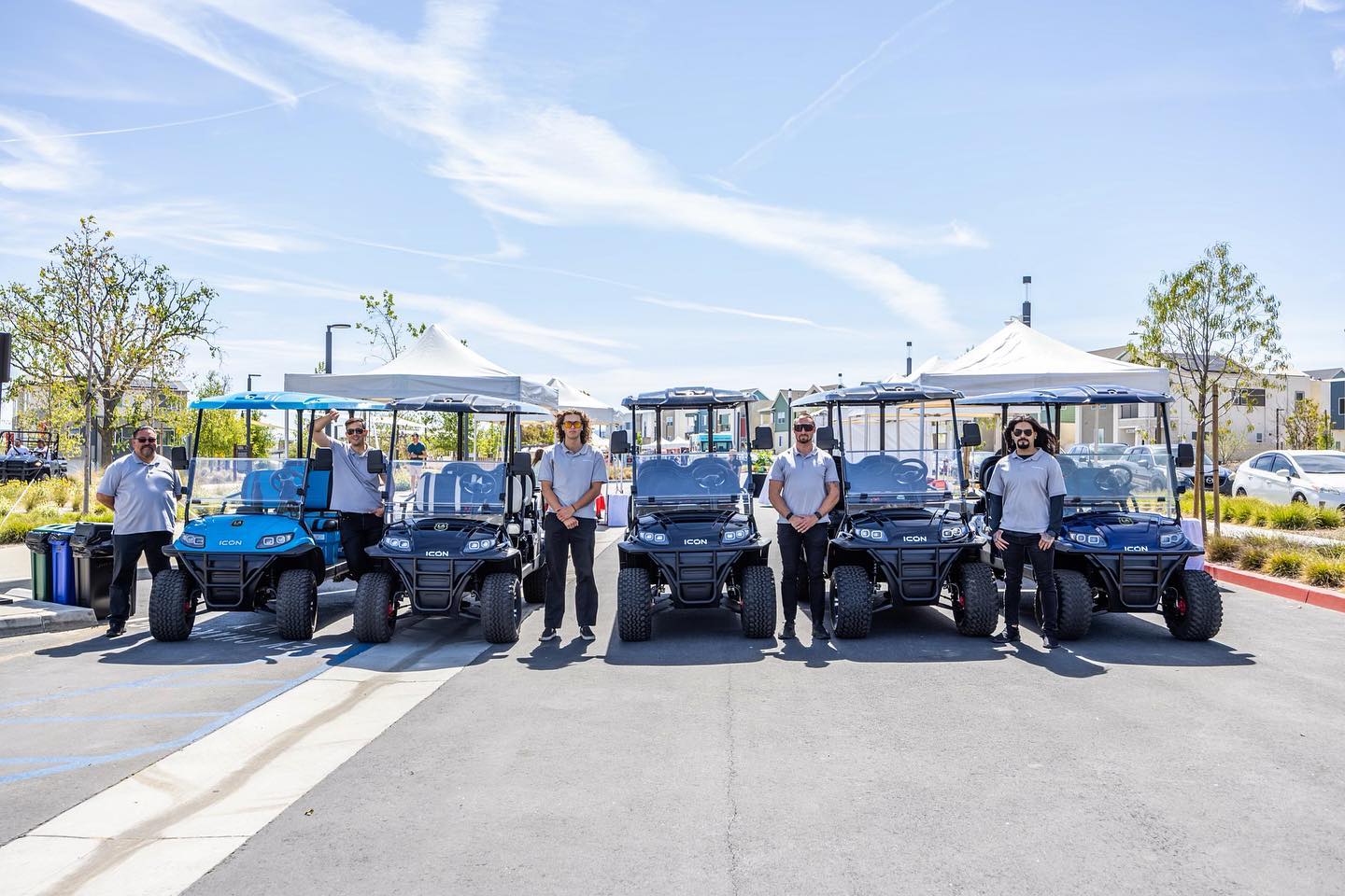 Vantage Parking crew + LA Golf Cart Rentals fleet = Success