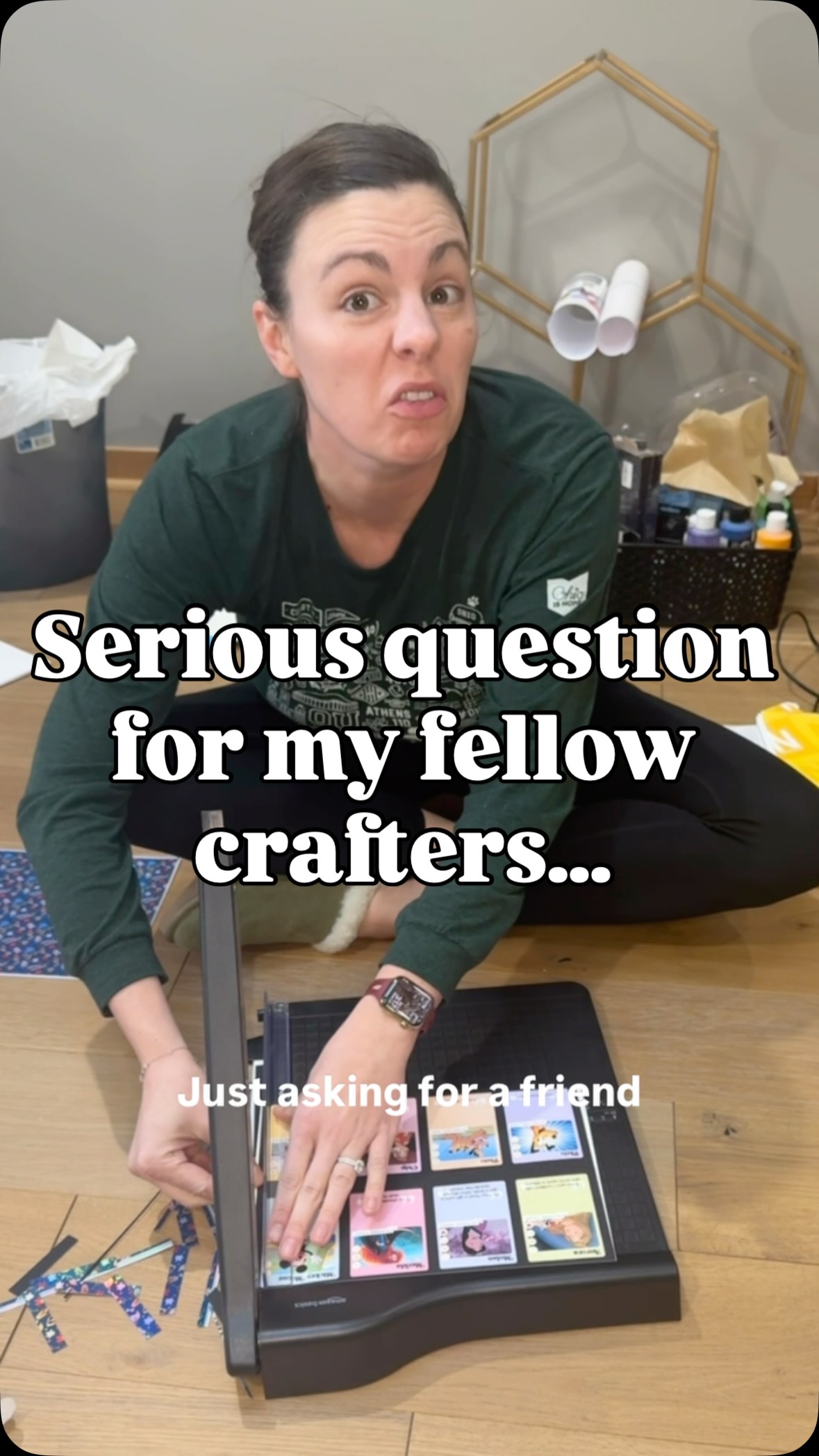 Visions of my kids crying happy tears when they finally see this dancing through my head. 🕺💃🕺