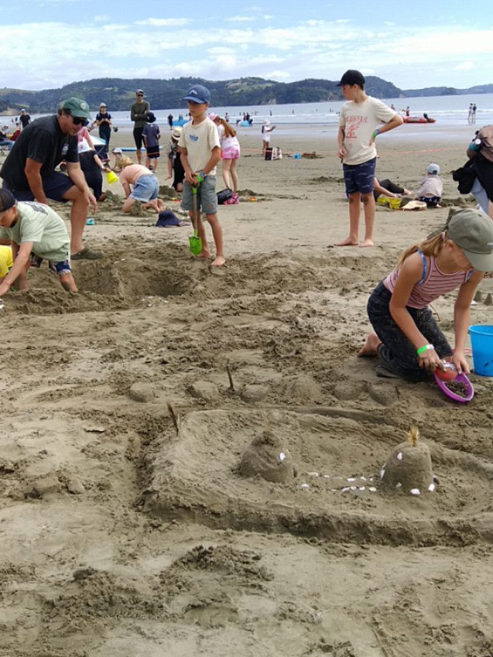 #orewa #orewabeach #escaperoomauckland #orewalions #sandcastle