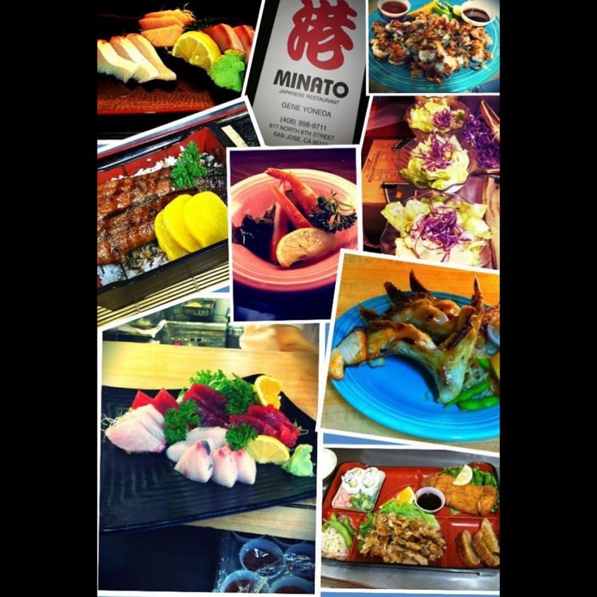 You’re quite a DISH • One day we hope to serve you on a dish and not a box • #japanesefood #japantownsj #minatorestaurant