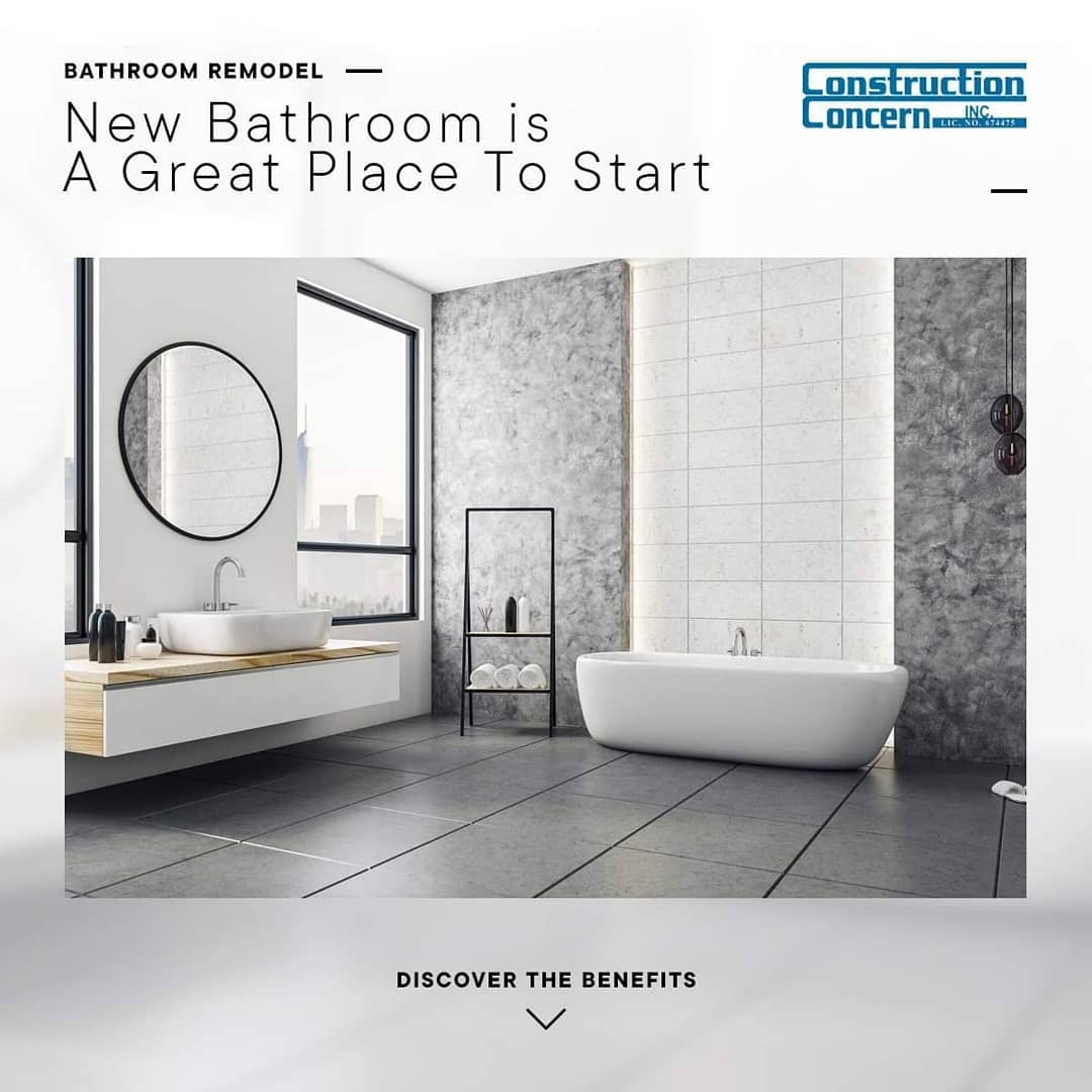One of the keys to creating more value in your home is an updated bathroom. Contact us today and let's get started! on the plans together!
.
.
.
#constructionconcern #construction #home #homeimprovement #energy #airconditioning #heating #HAC #energyefficiency #energyefficient #windows #door #siding #roofingl #homedepot #sears #lowes #paint #solarpanels #roomaddition #socal #lacounty #kerncounty #conejocounty #orangecounty #sanfernandovalley #santaclaritavalley #sanbernardinocounty #venturacounty