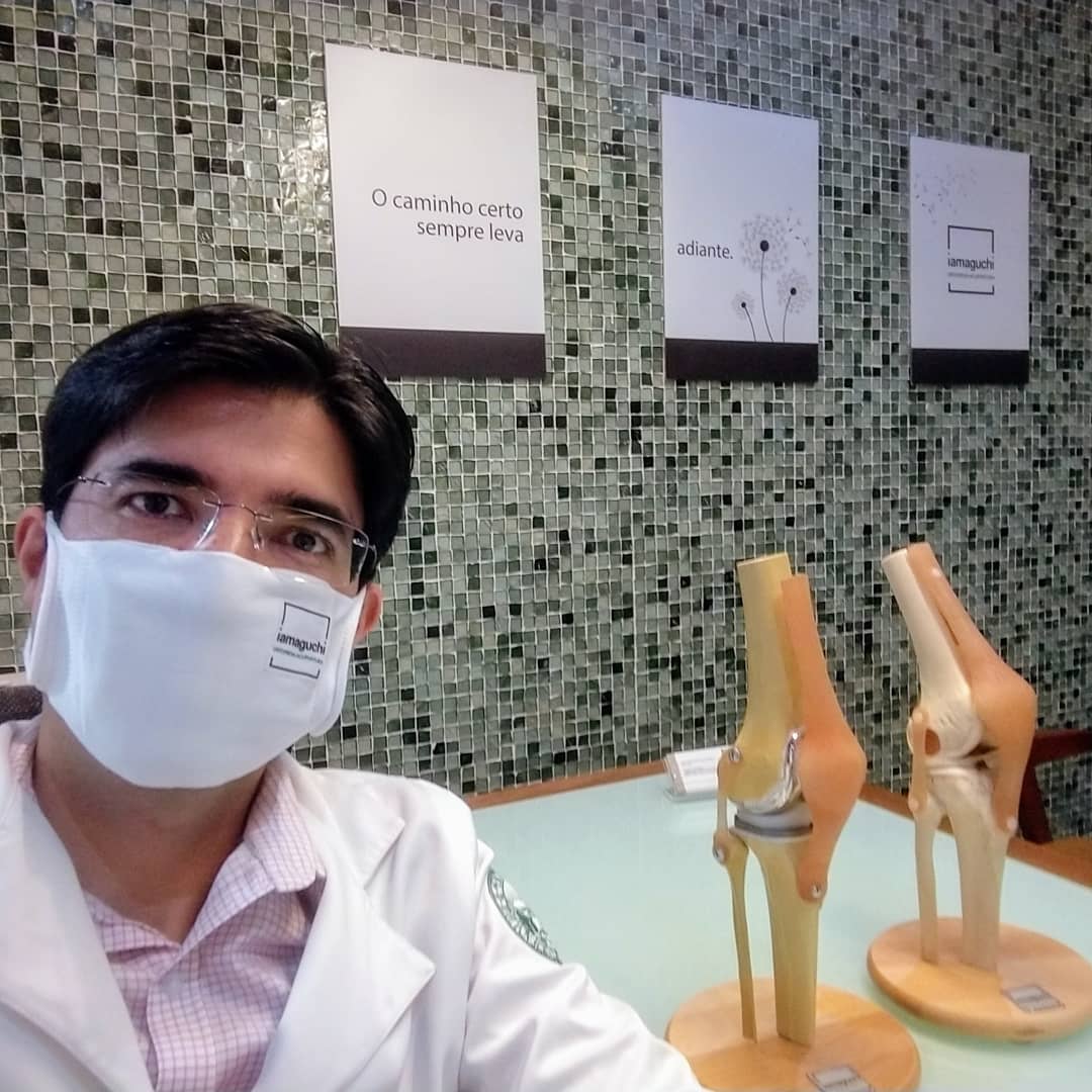 Obrigado #pb10_uniformes pelas máscaras personalizadas!!! Todos na luta contra o coronavirus! Um abraço! Dr. Maurício Iamaguchi.