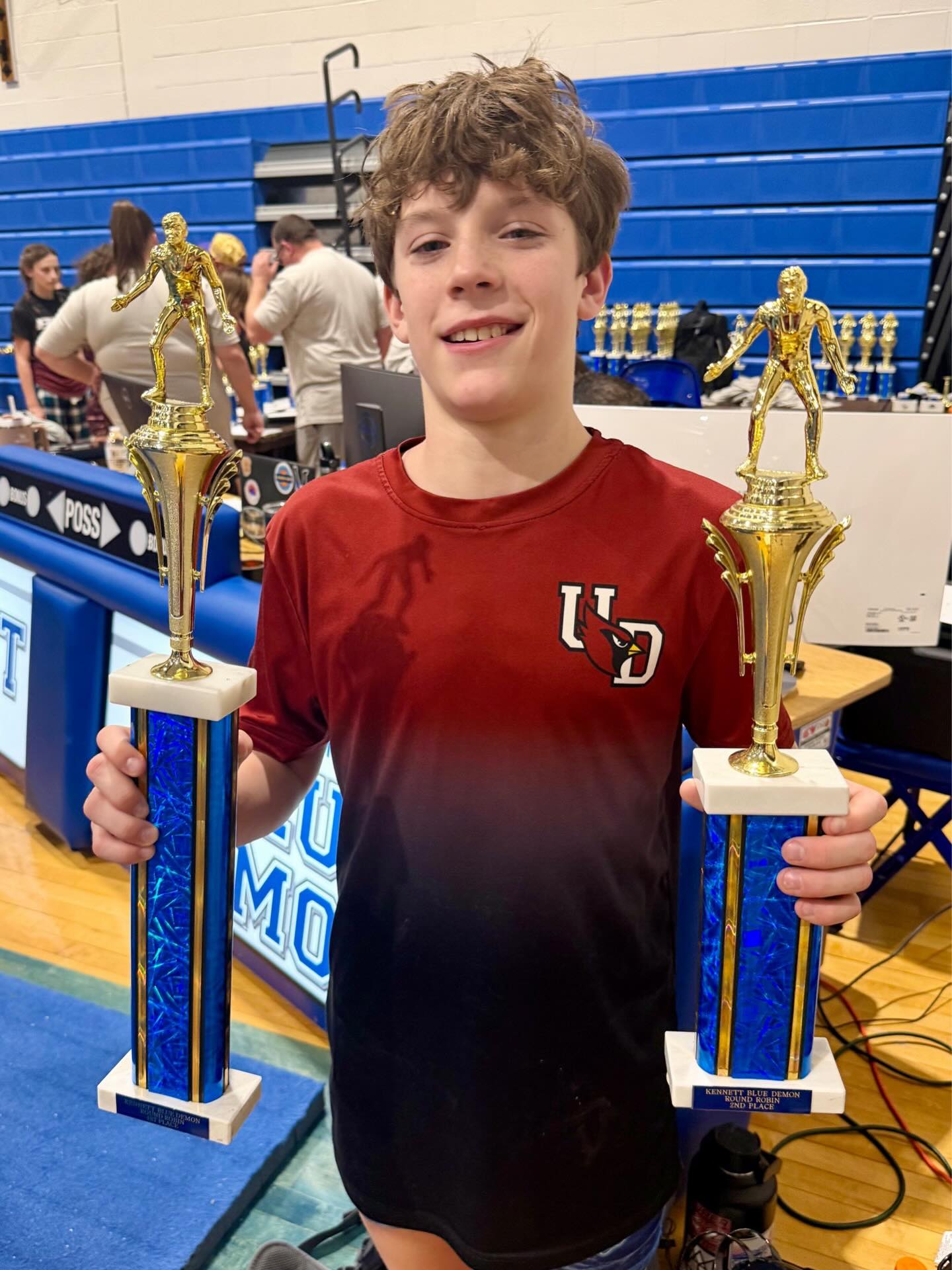 Huge congrats to our wrestlers who braved the snow and competed at the Kennett Blue Demon Round Robin! πͺβοΈ