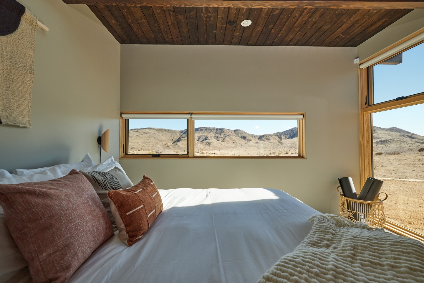 Not every trip needs an itinerary.
Here, all you need is a quiet place to wake up, space to move your body, and a window that reminds you you’re exactly where you’re meant to be.
The Ocotillo Cabin, Pioneertown California. For the days when you don’t need a plan.
#offgridvacations #desertcabins #slowtravel #propertymanagement #dwellmagazine
