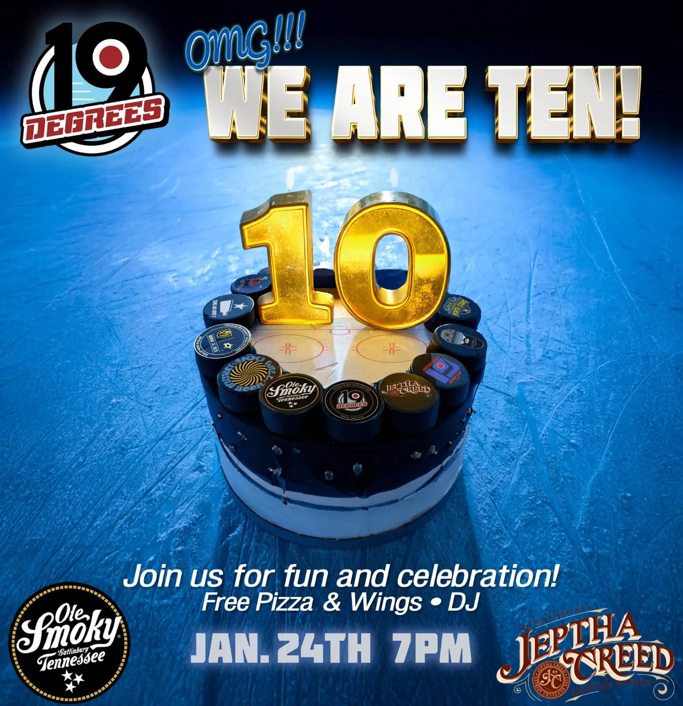 McKinney is turning 10! Only a few more years before they can drive 🥲
Drink specials starting at 5pm, DJ and food at 7pm! Come say hello and make sure to drink tons of @olesmoky and some fancy @jepthacreed cocktails! Thank you all for the support over the years and here's to 10 more!